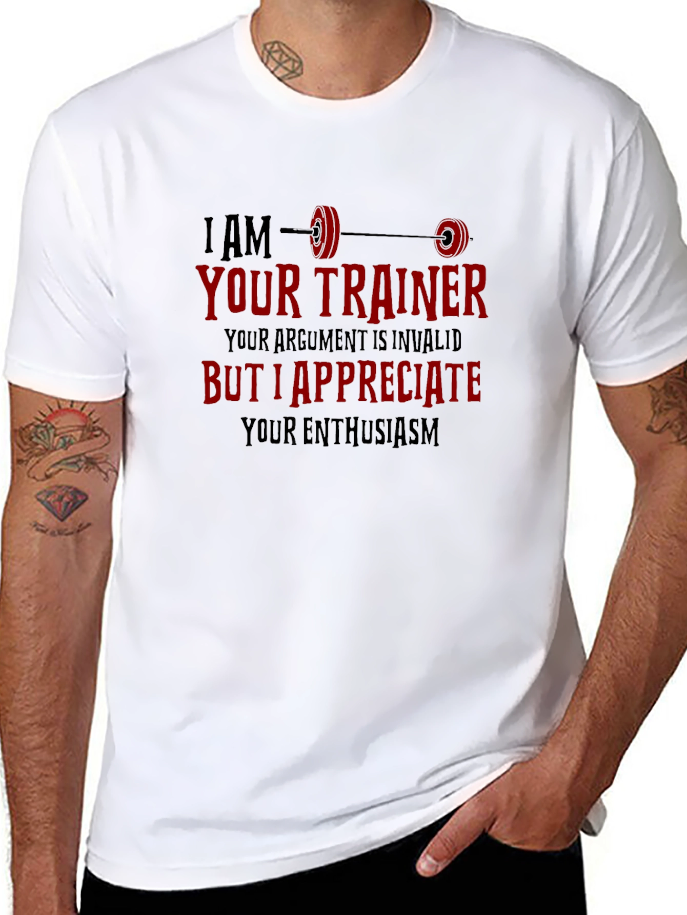 I Am Your Trainer Gym Shirt