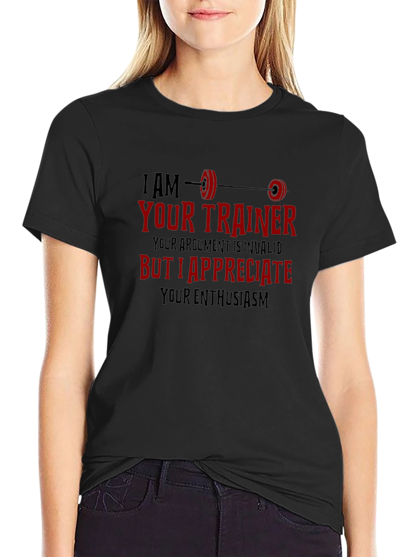I Am Your Trainer Gym Shirt