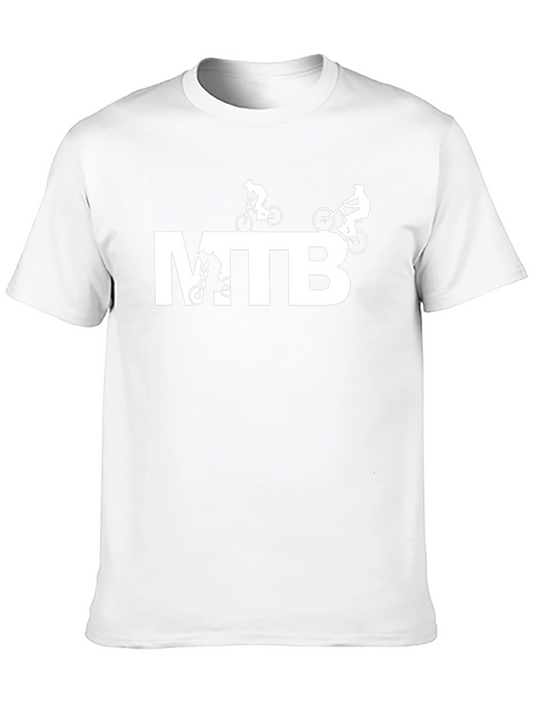 MTB Biking Graphic Tee - Mountain Bike Shirt