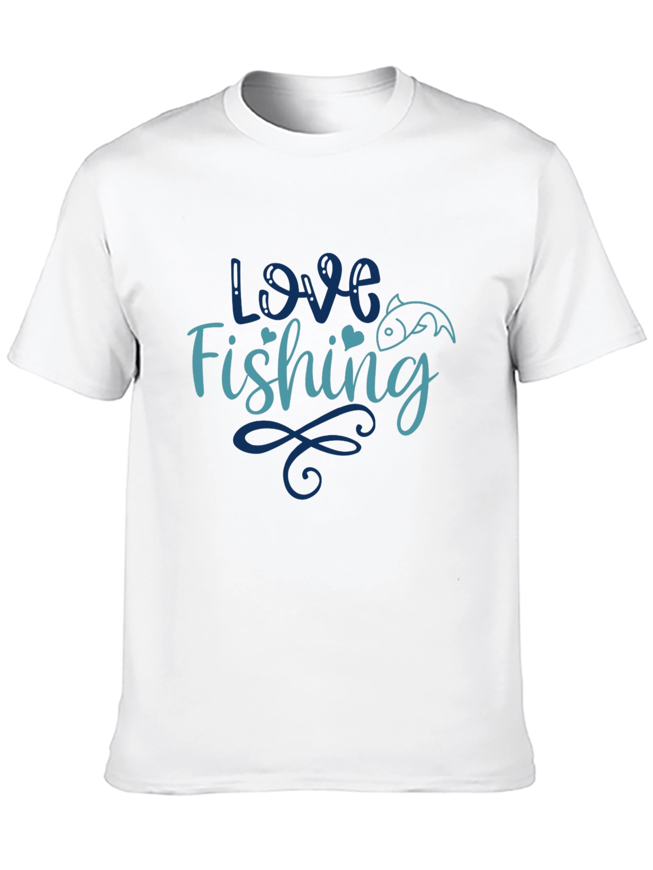 Love Fishing T-Shirt - Stylish Angler Tee