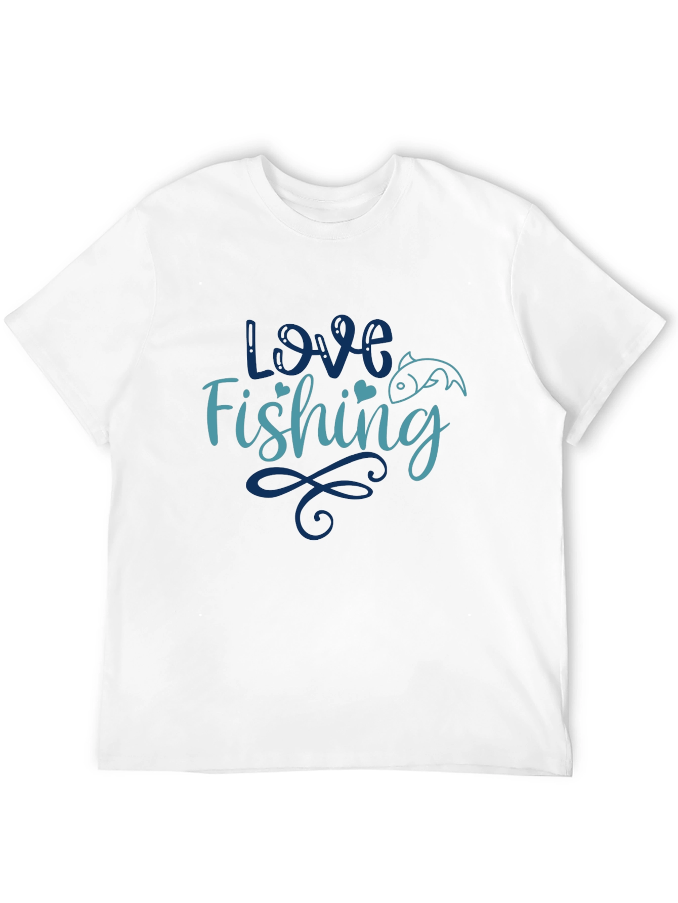 Love Fishing T-Shirt - Stylish Angler Tee