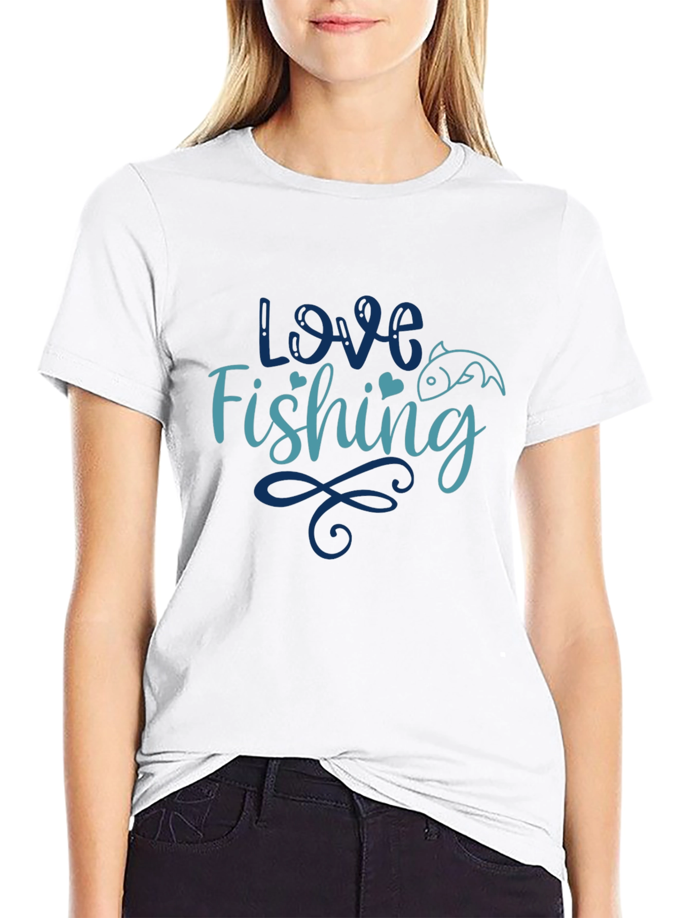 Love Fishing T-Shirt - Stylish Angler Tee