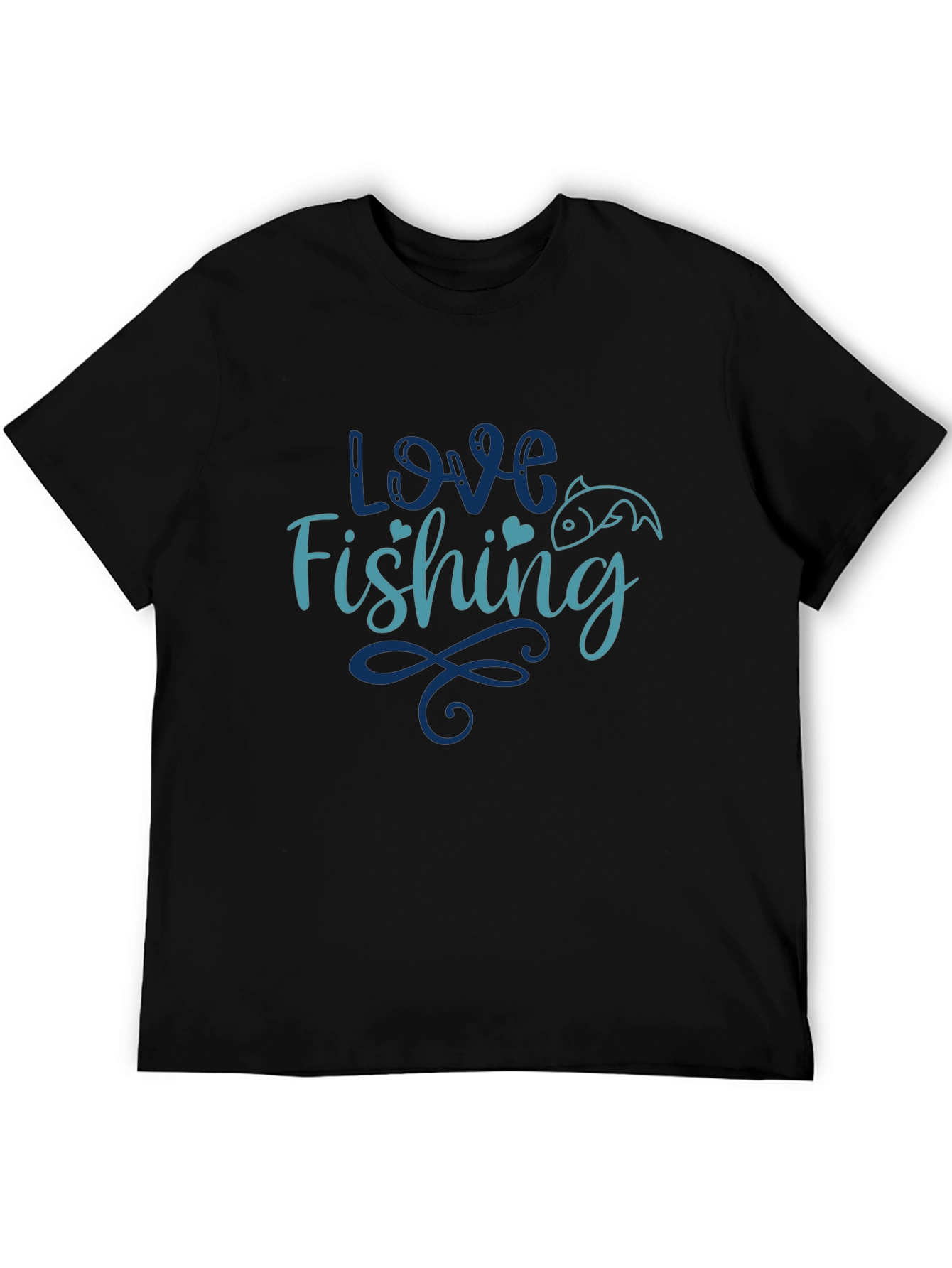 Love Fishing T-Shirt - Stylish Angler Tee