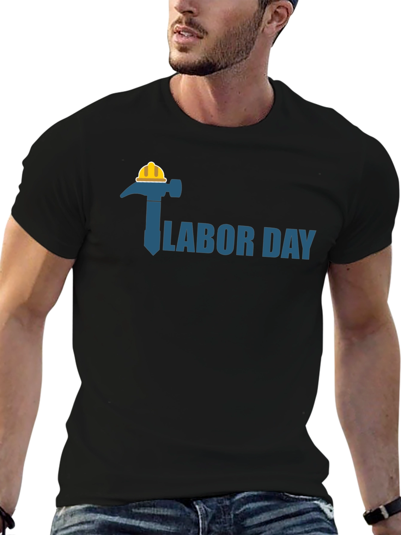 Labor Day T-Shirt - Hammer and Hard Hat
