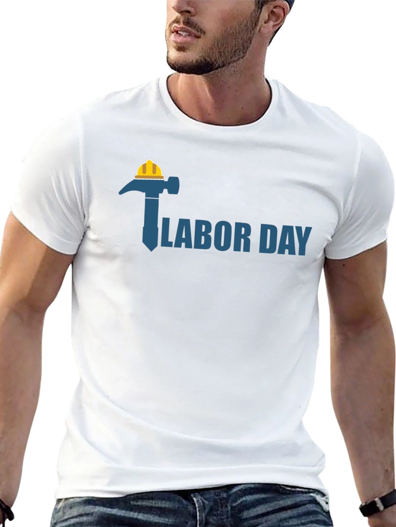 Labor Day T-Shirt - Hammer and Hard Hat