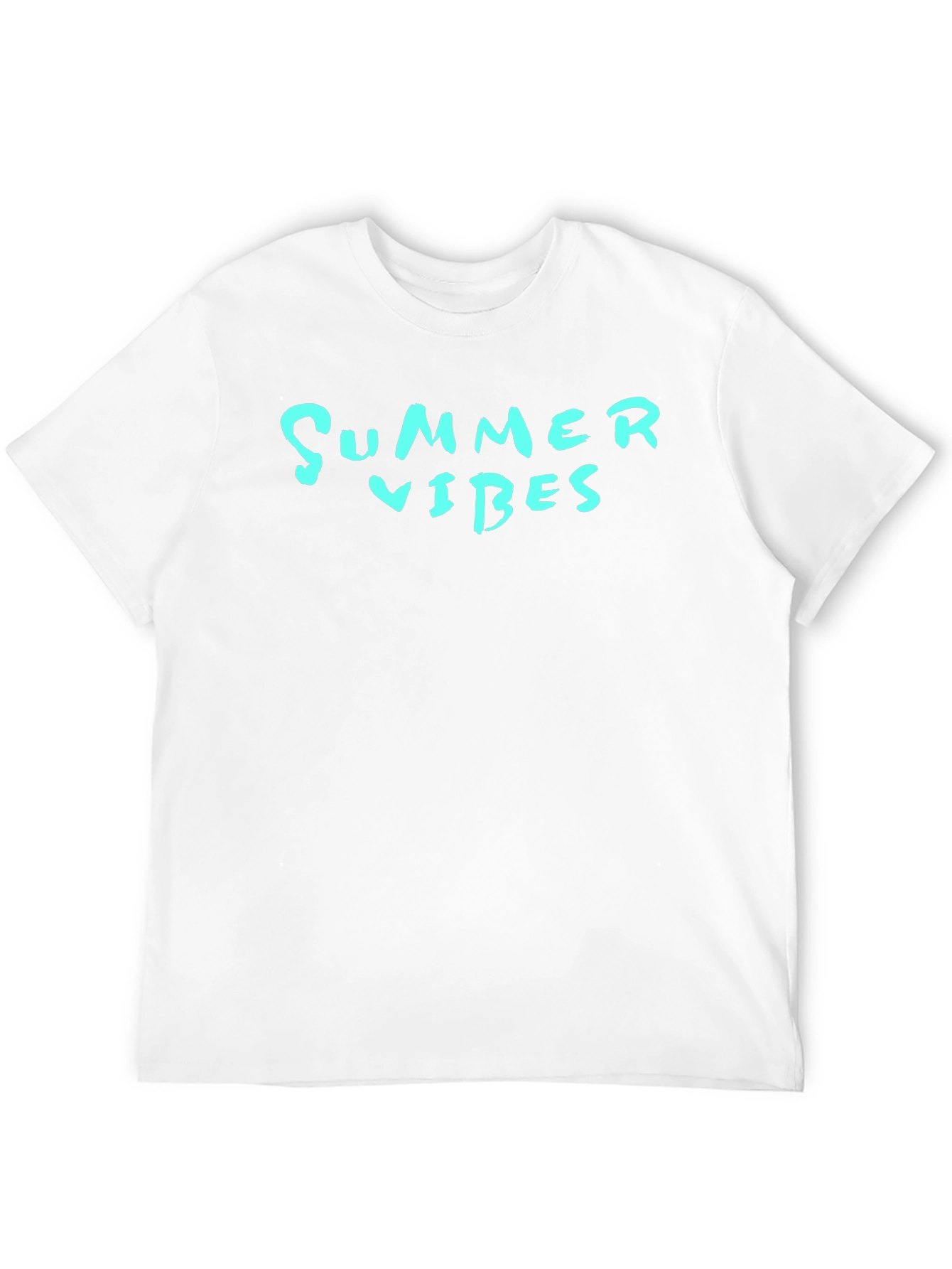 Summer Vibes Black Graphic Tee