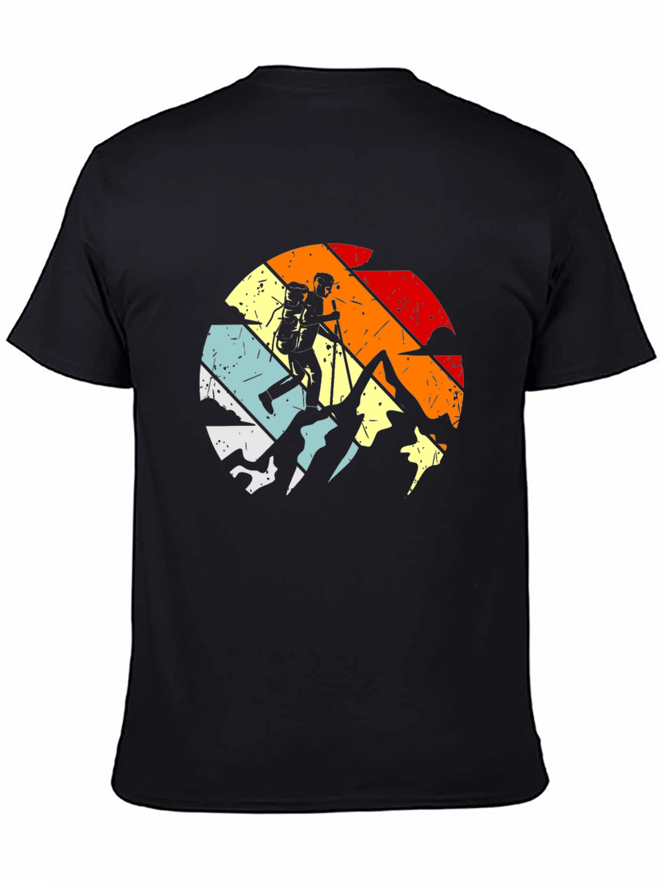 Retro Hiking T-Shirt - Adventure Awaits!
