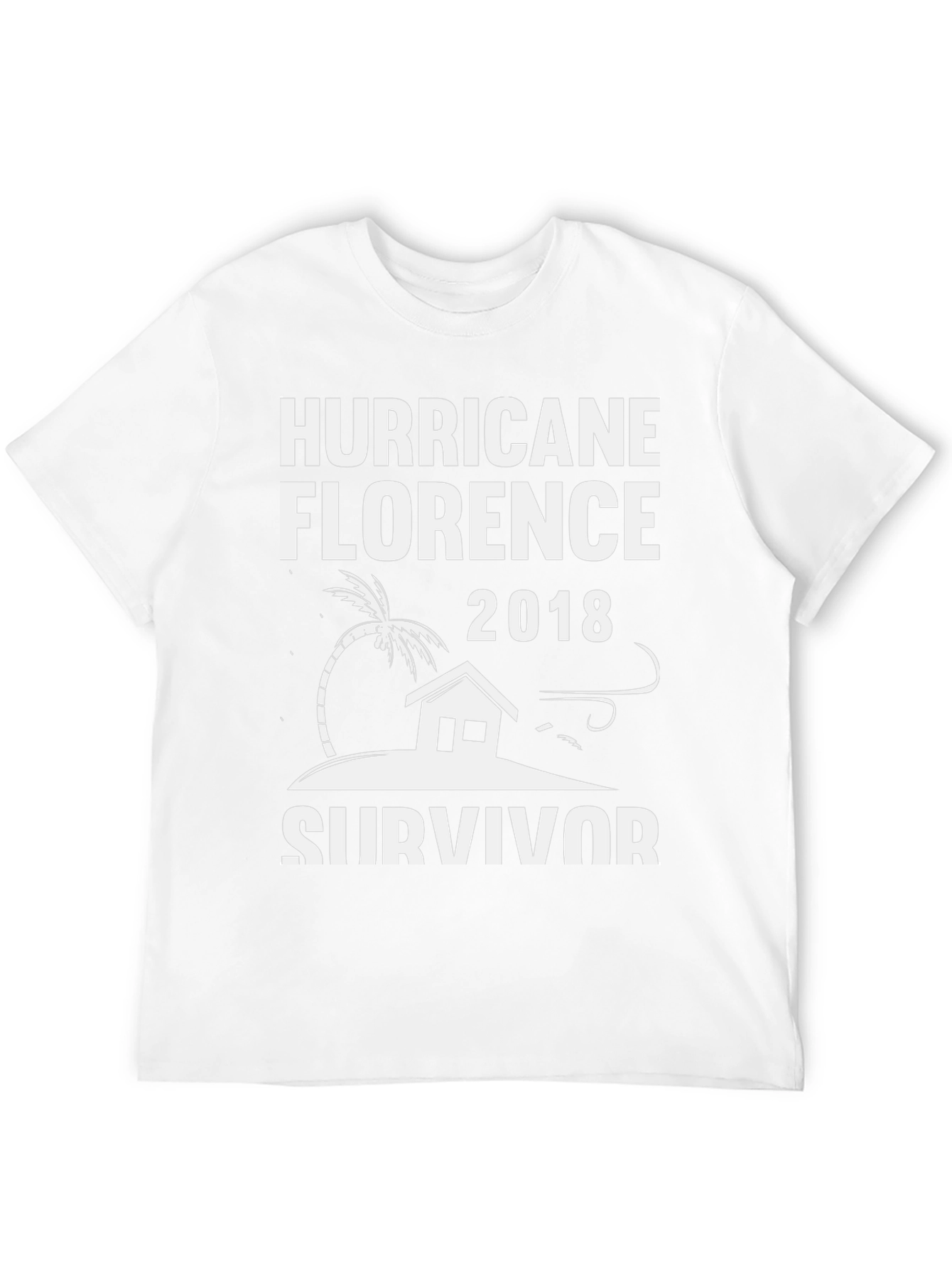 Hurricane Florence 2018 Survivor Graphic Tee