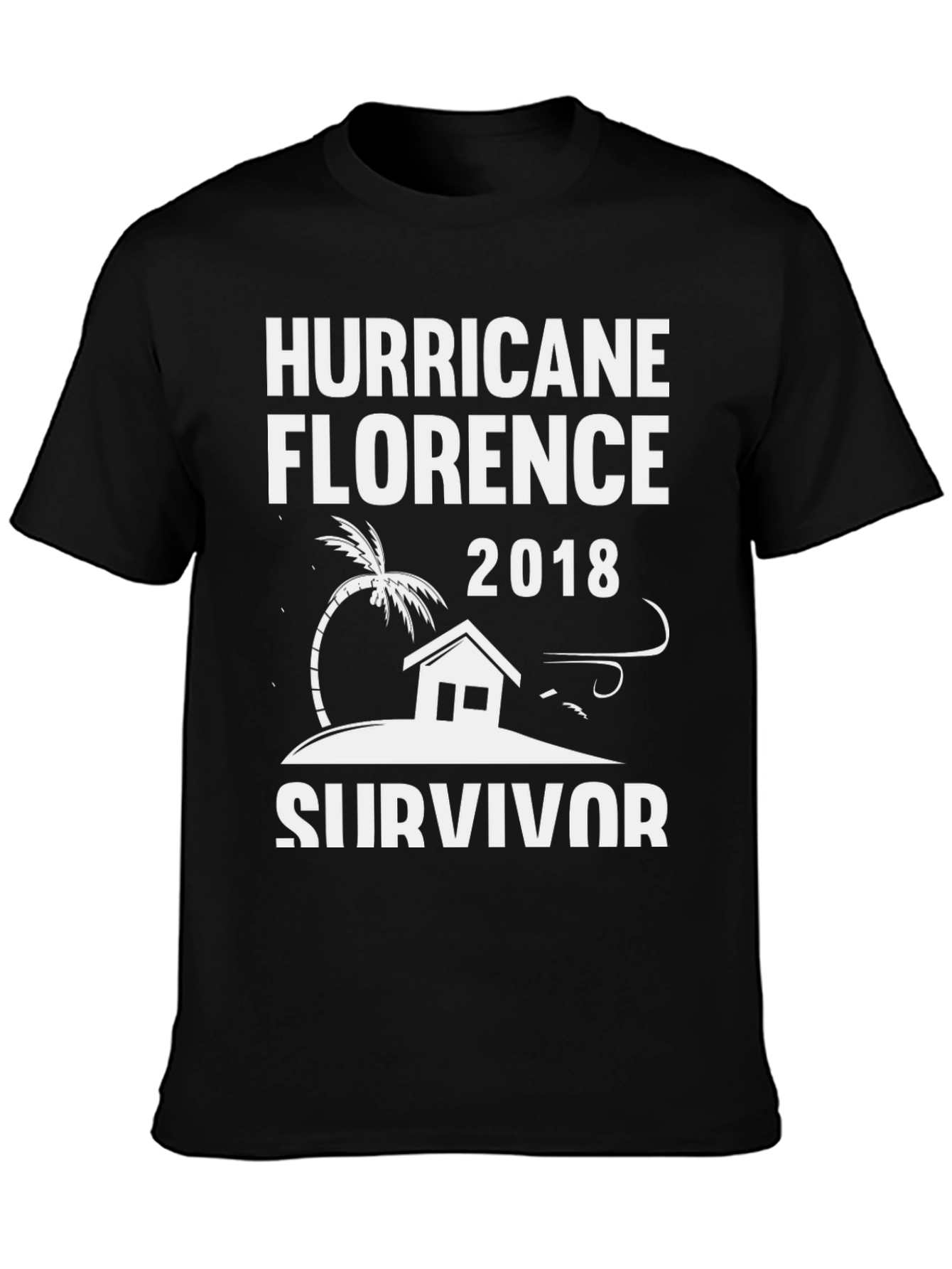 Hurricane Florence 2018 Survivor Graphic Tee