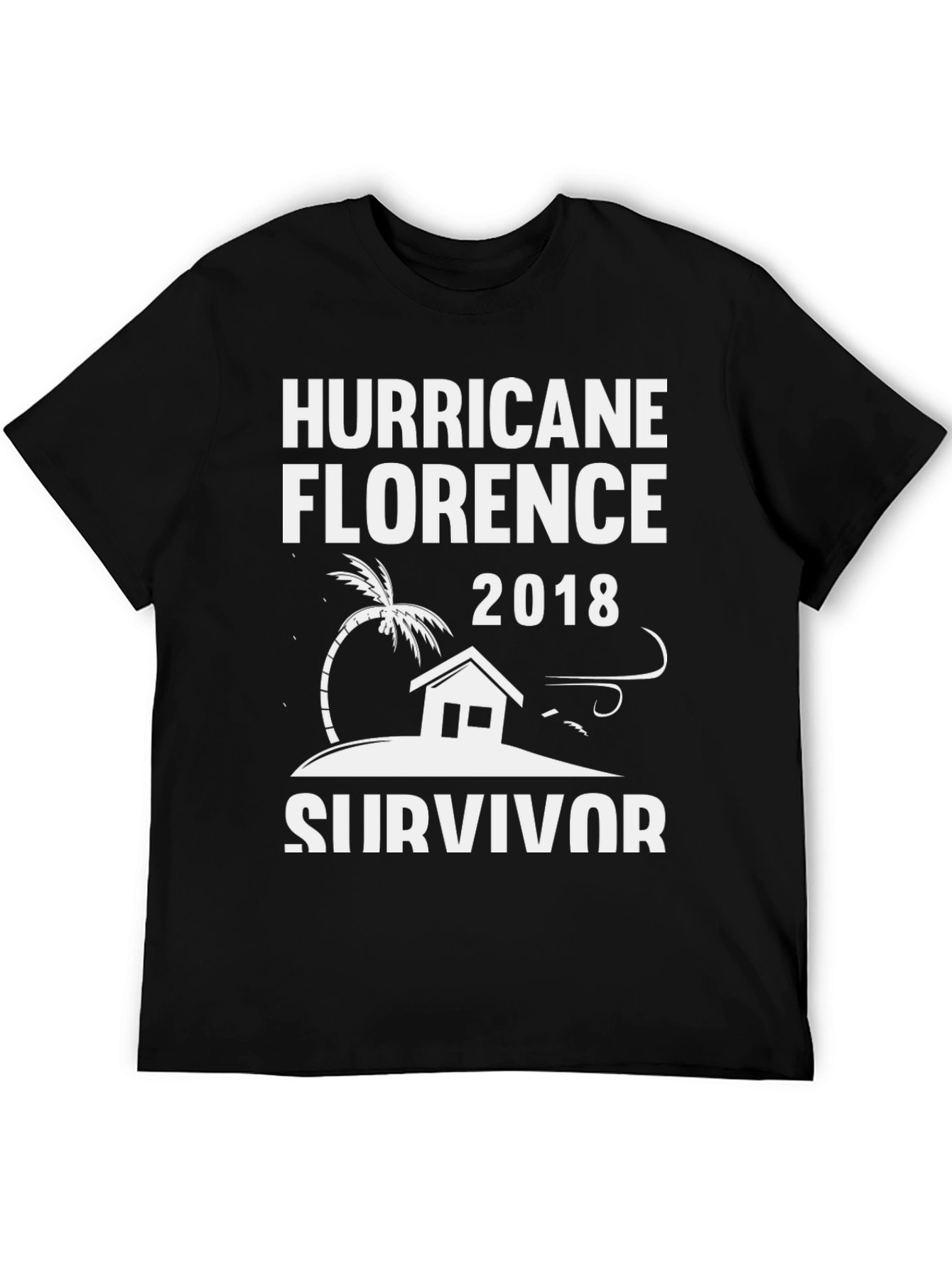 Hurricane Florence 2018 Survivor Graphic Tee