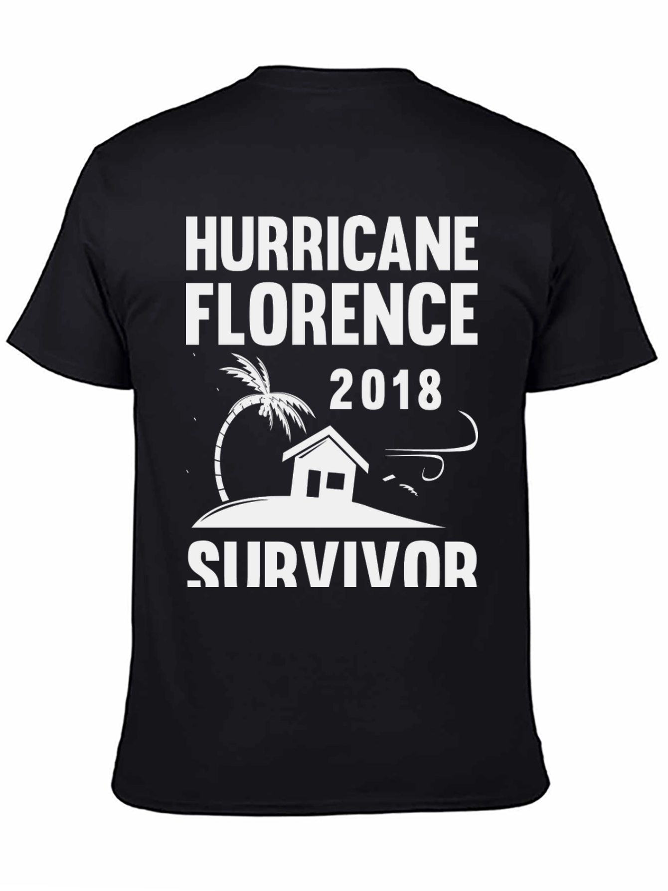 Hurricane Florence 2018 Survivor Graphic Tee