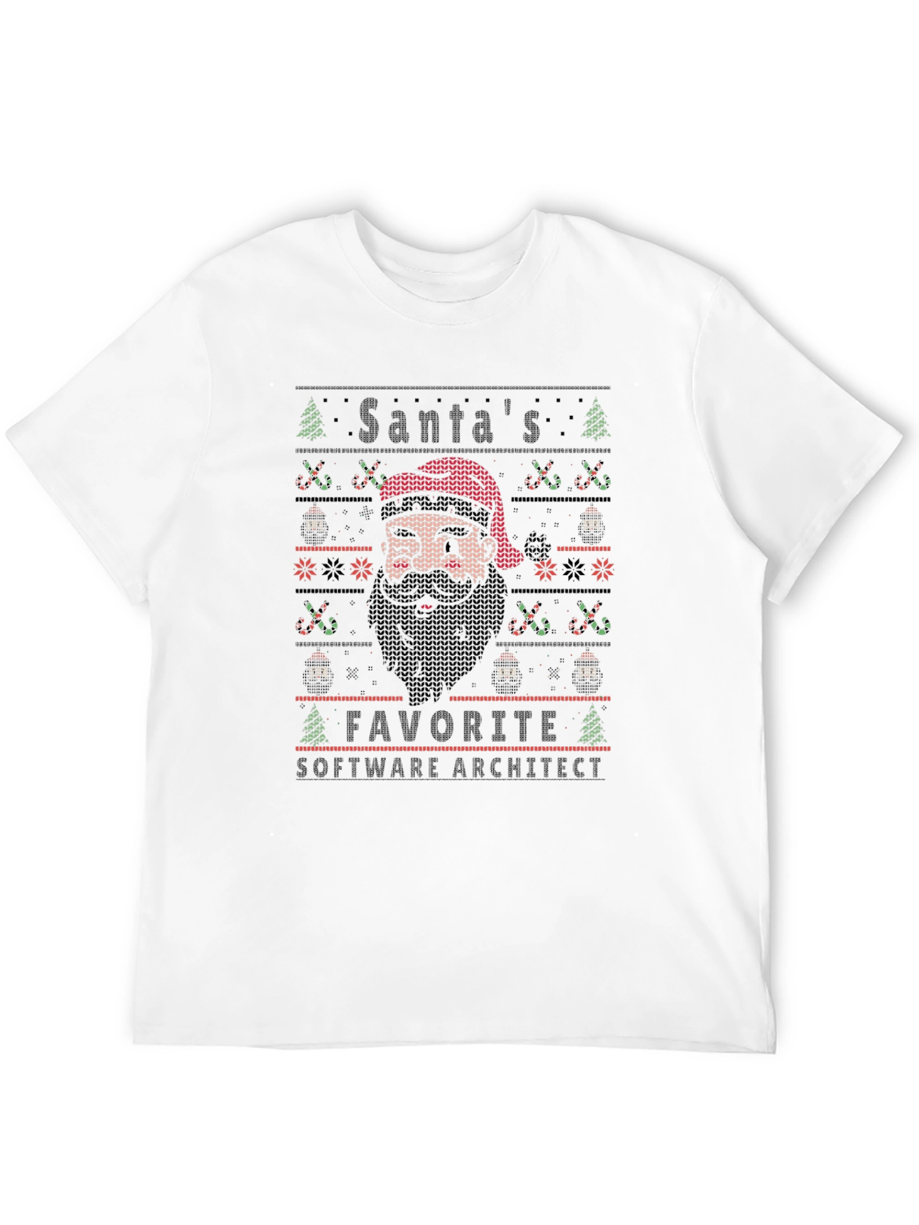 Santas Favorite Software Architect Christmas T-Shirt