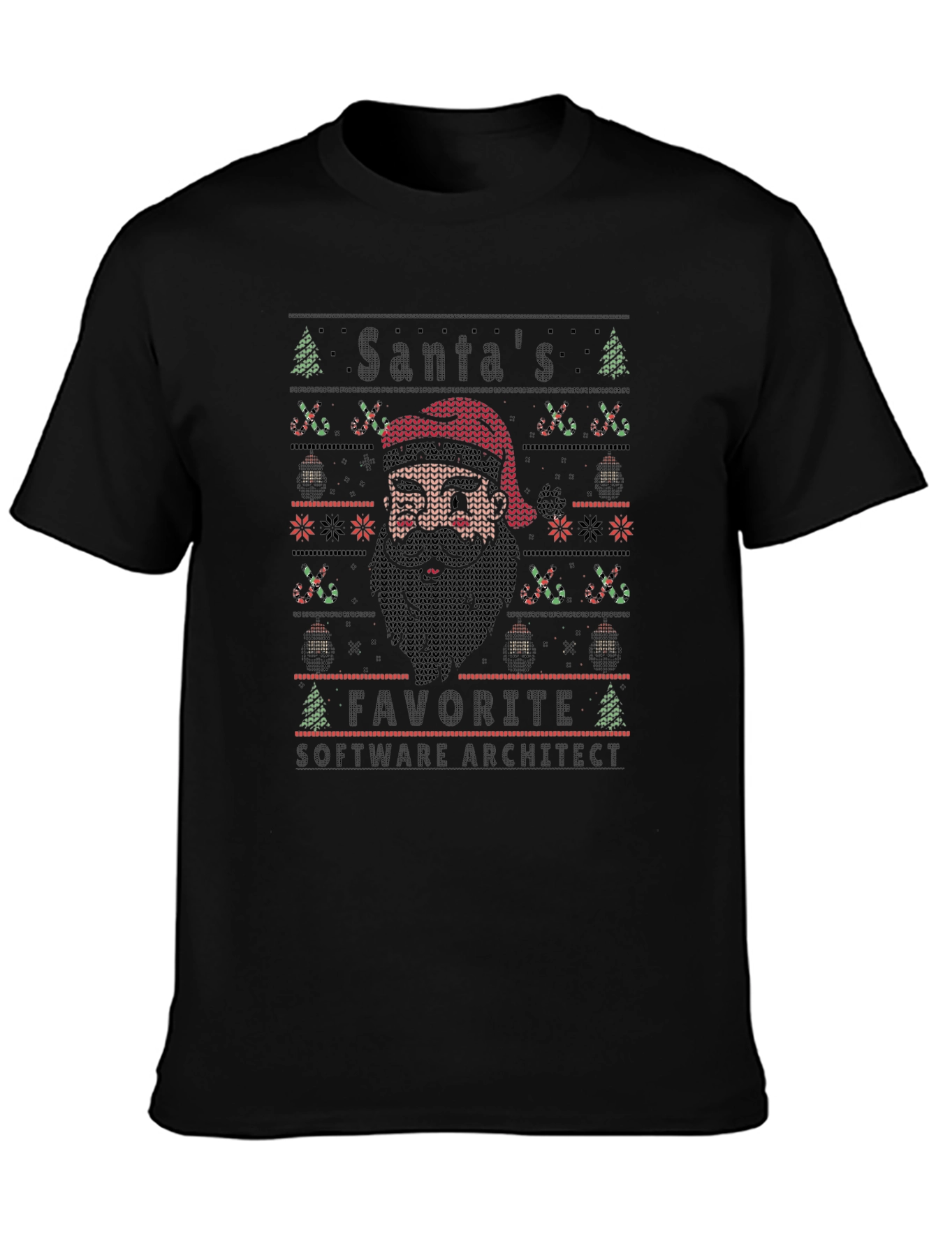 Santas Favorite Software Architect Christmas T-Shirt