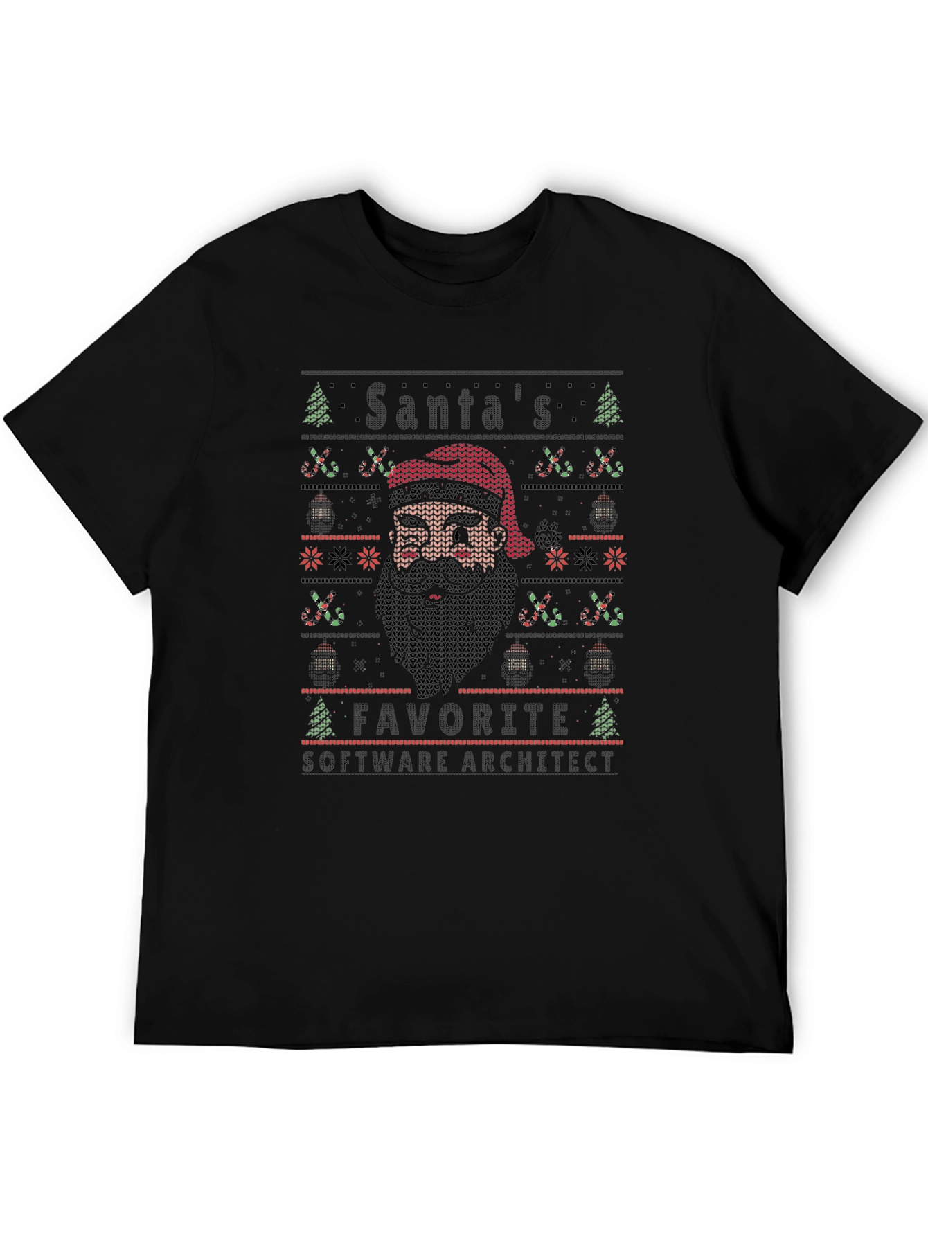 Santas Favorite Software Architect Christmas T-Shirt
