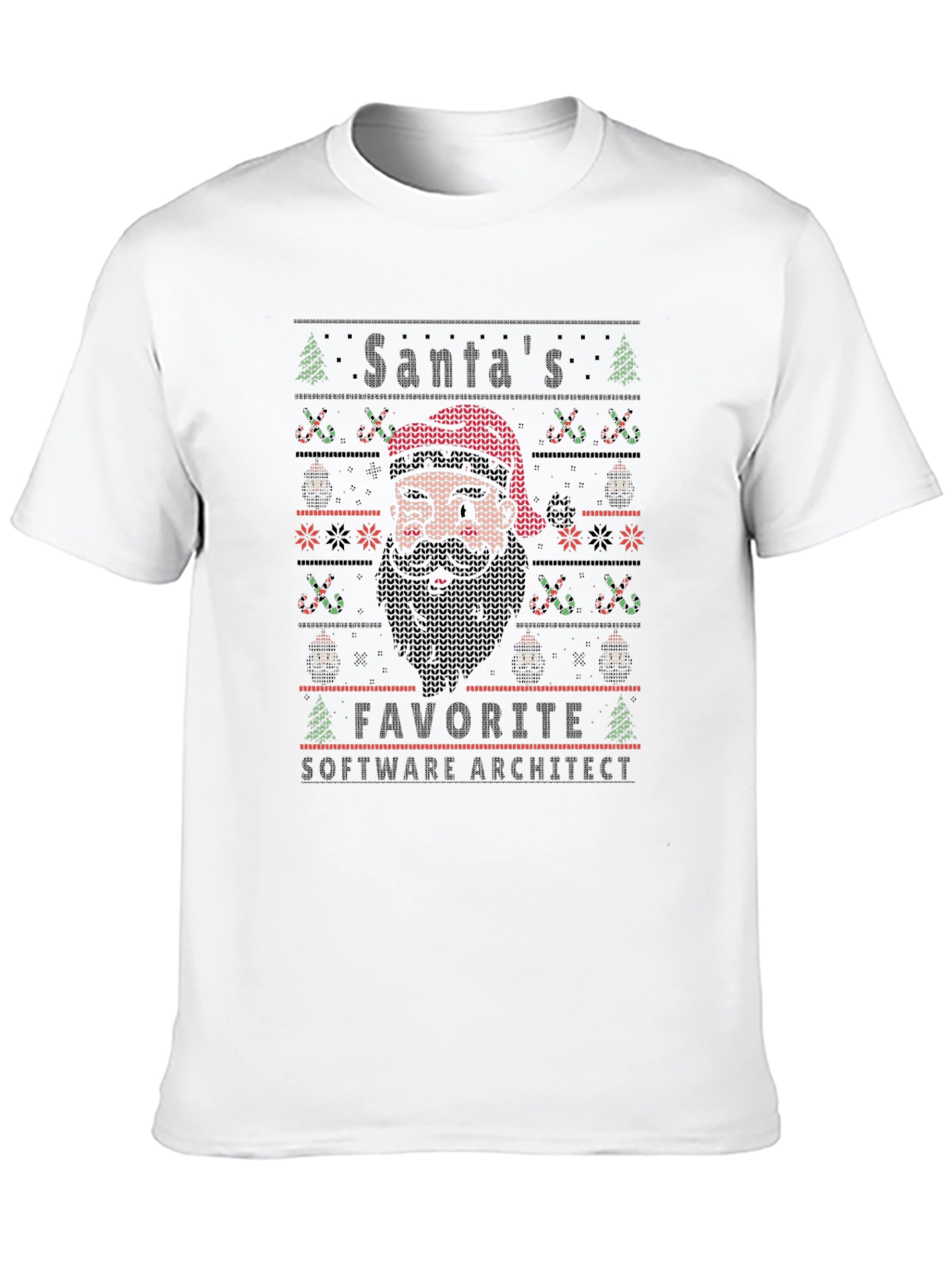 Santas Favorite Software Architect Christmas T-Shirt