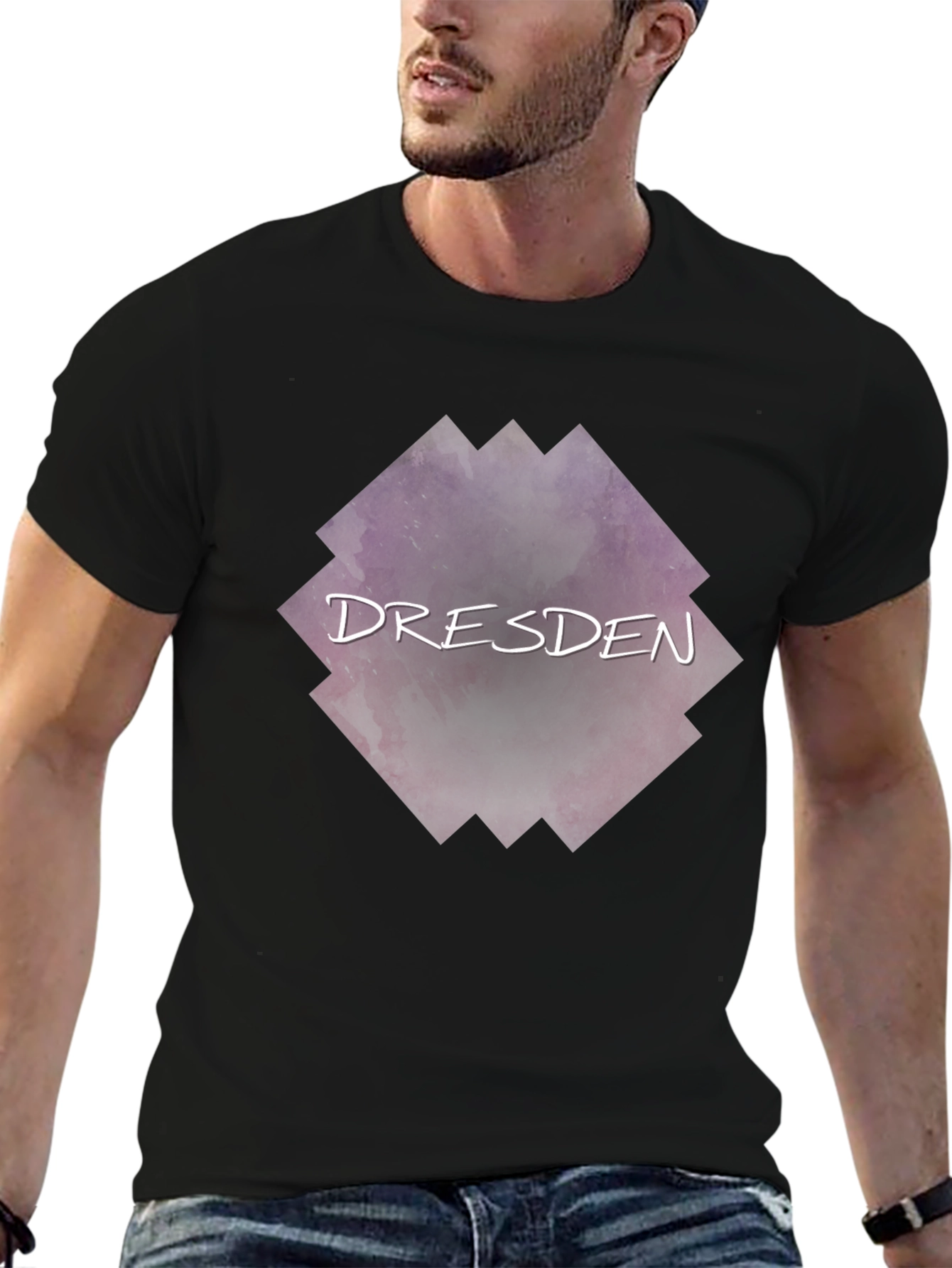 Dresden Graphic Tee - Abstract Design