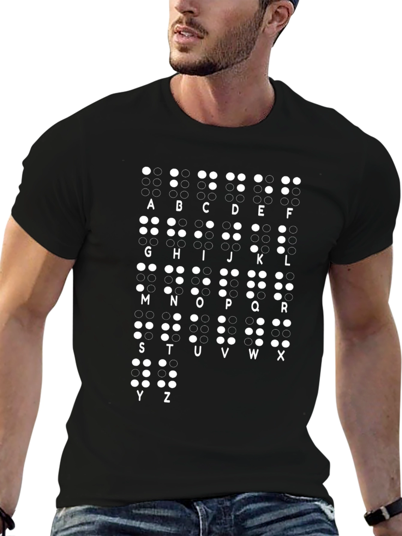 Braille Alphabet T-Shirt: Learn the Code