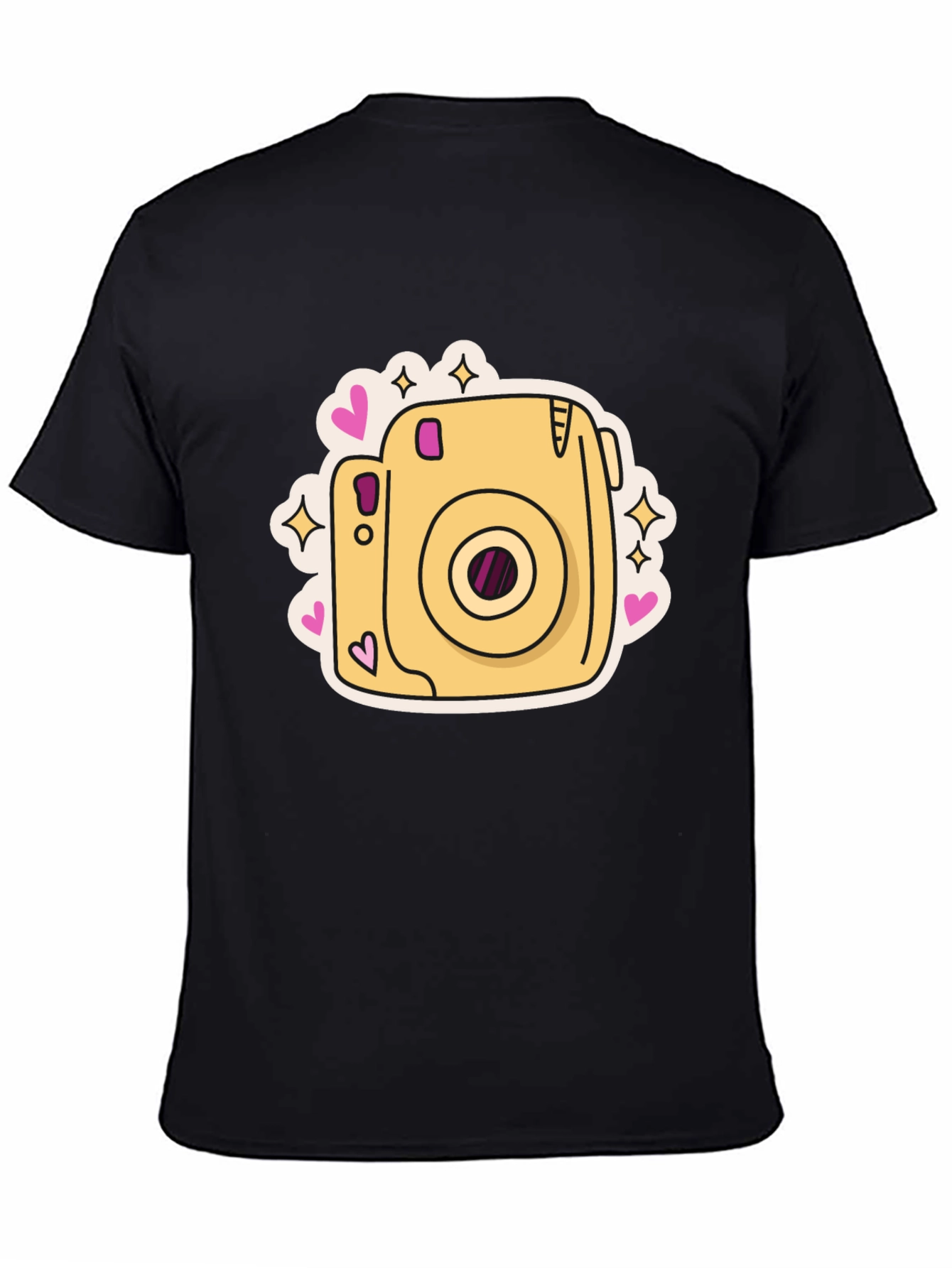 Retro Camera Graphic Tee - Trendy Aesthetic T-Shirt