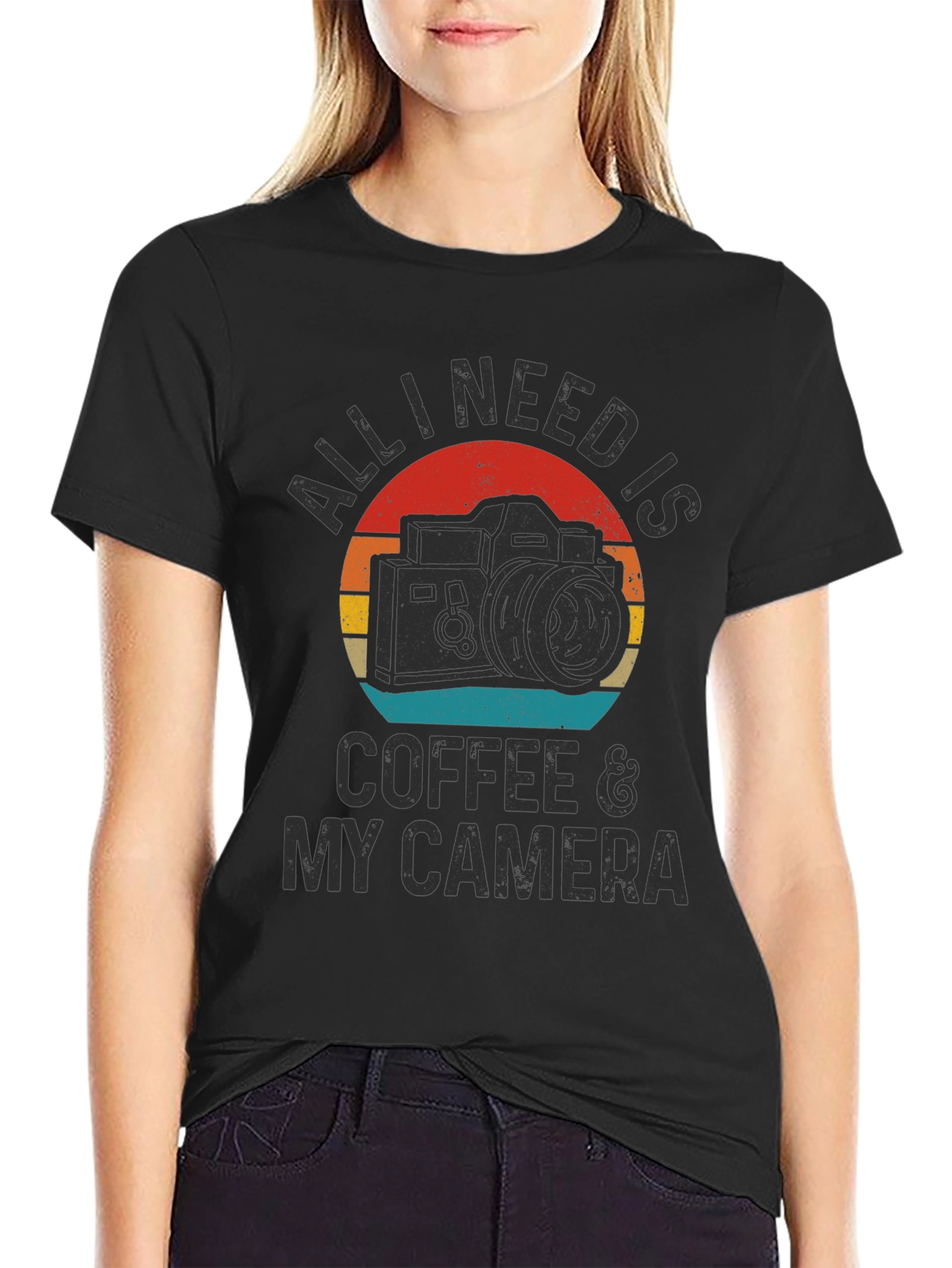 Coffee & Camera Graphic Tee