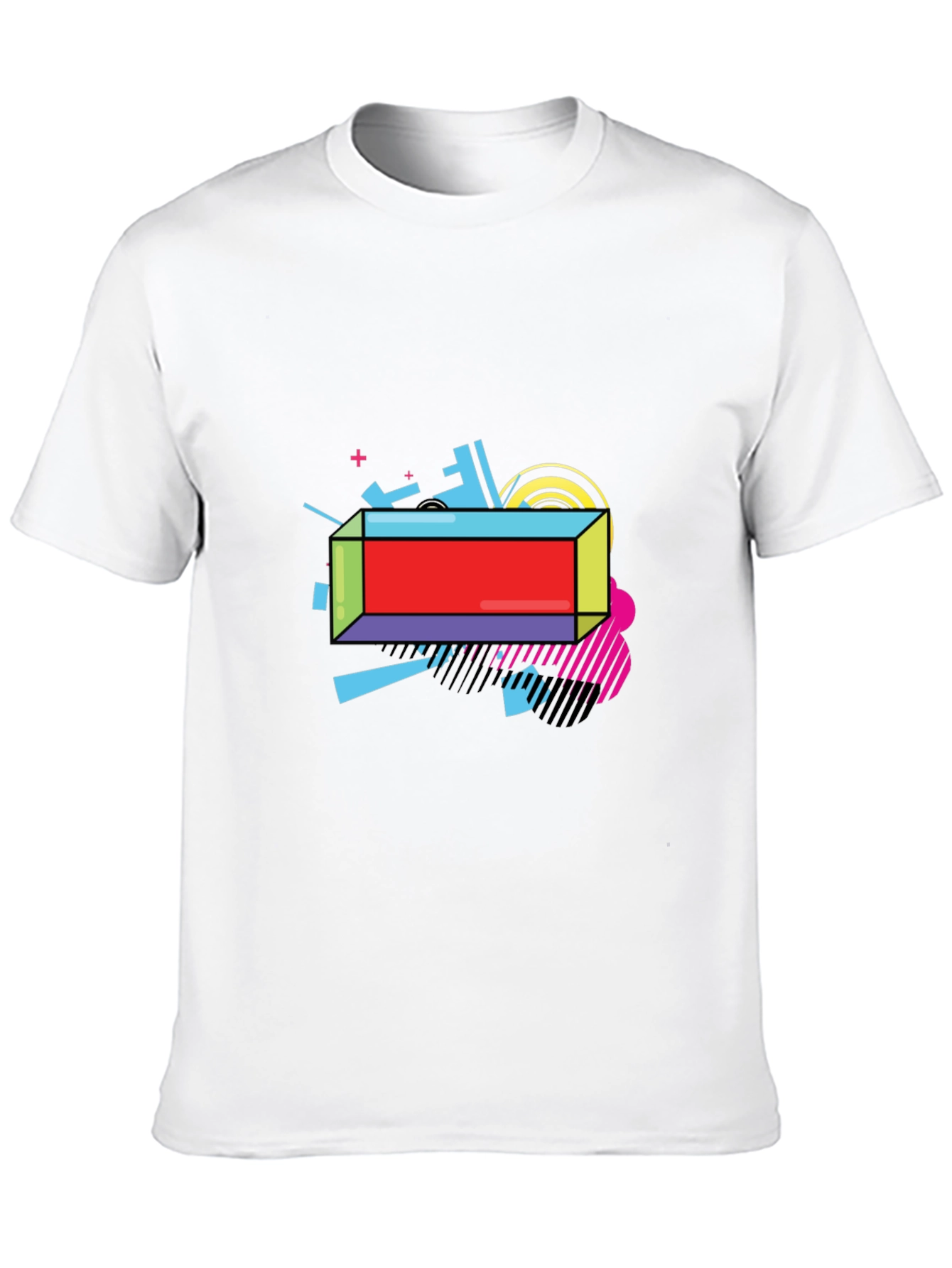 Retro Graphic Black T-Shirt
