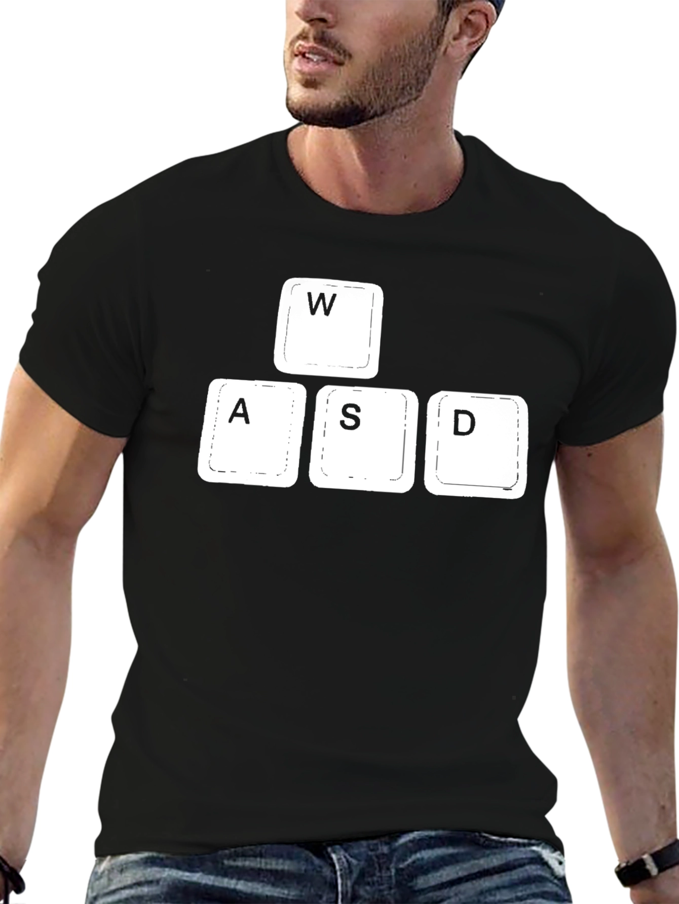Gamer WASD Keyboard Keys T-Shirt