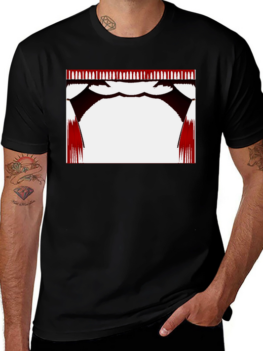Dramatic Stage Black T-Shirt