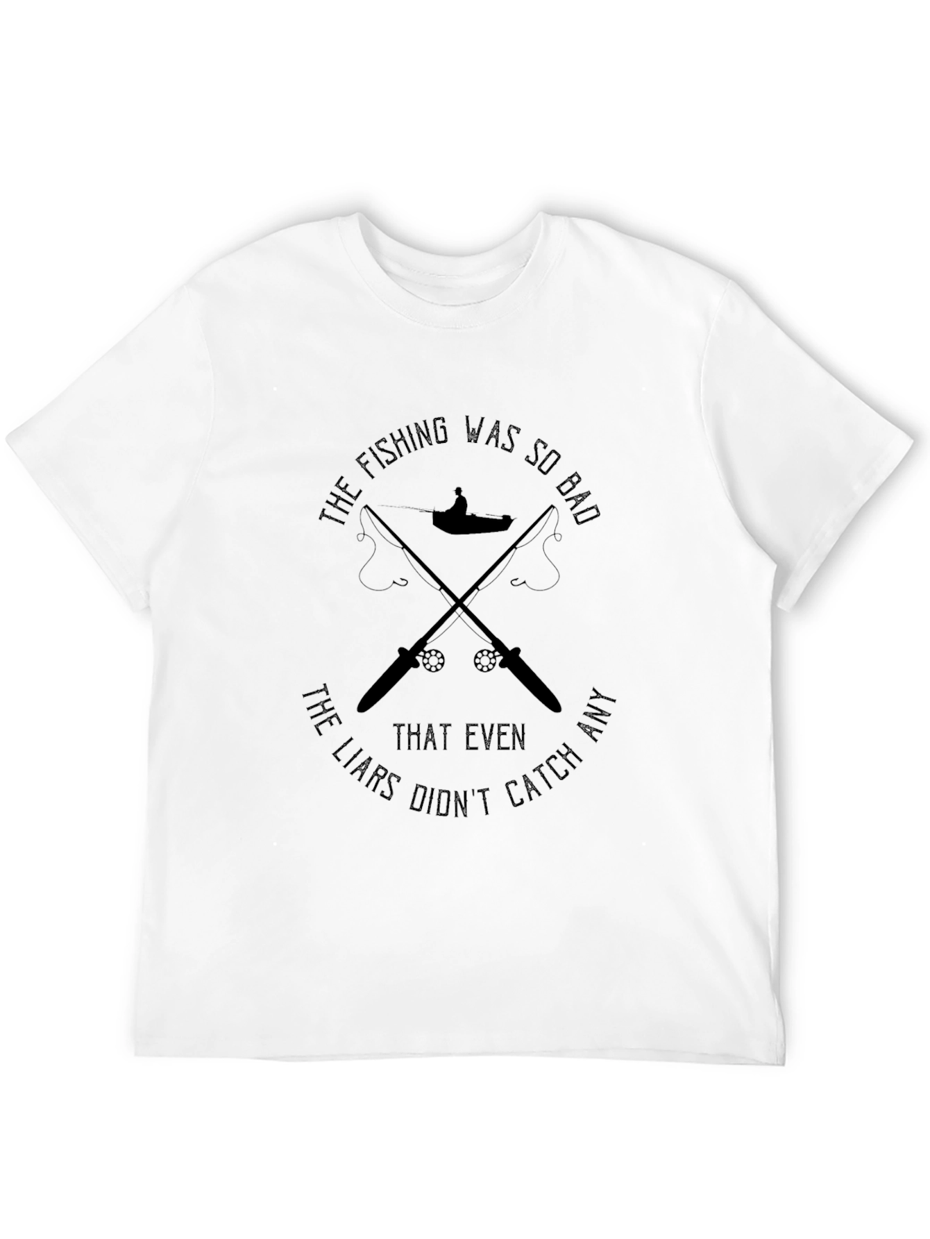 Funny Fishing Graphic Tee for Anglers