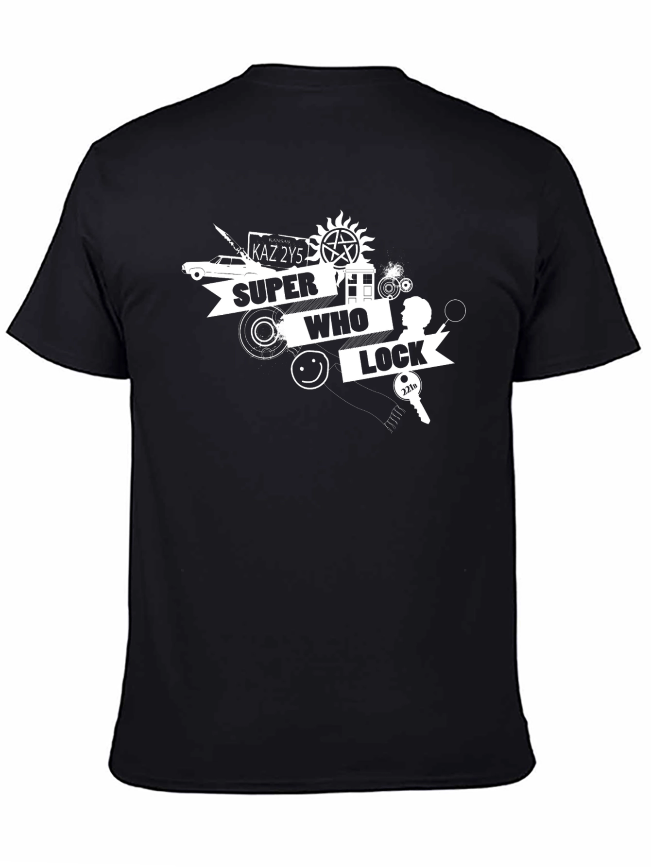 Super Who Lock T-Shirt - Geeky Fan Apparel