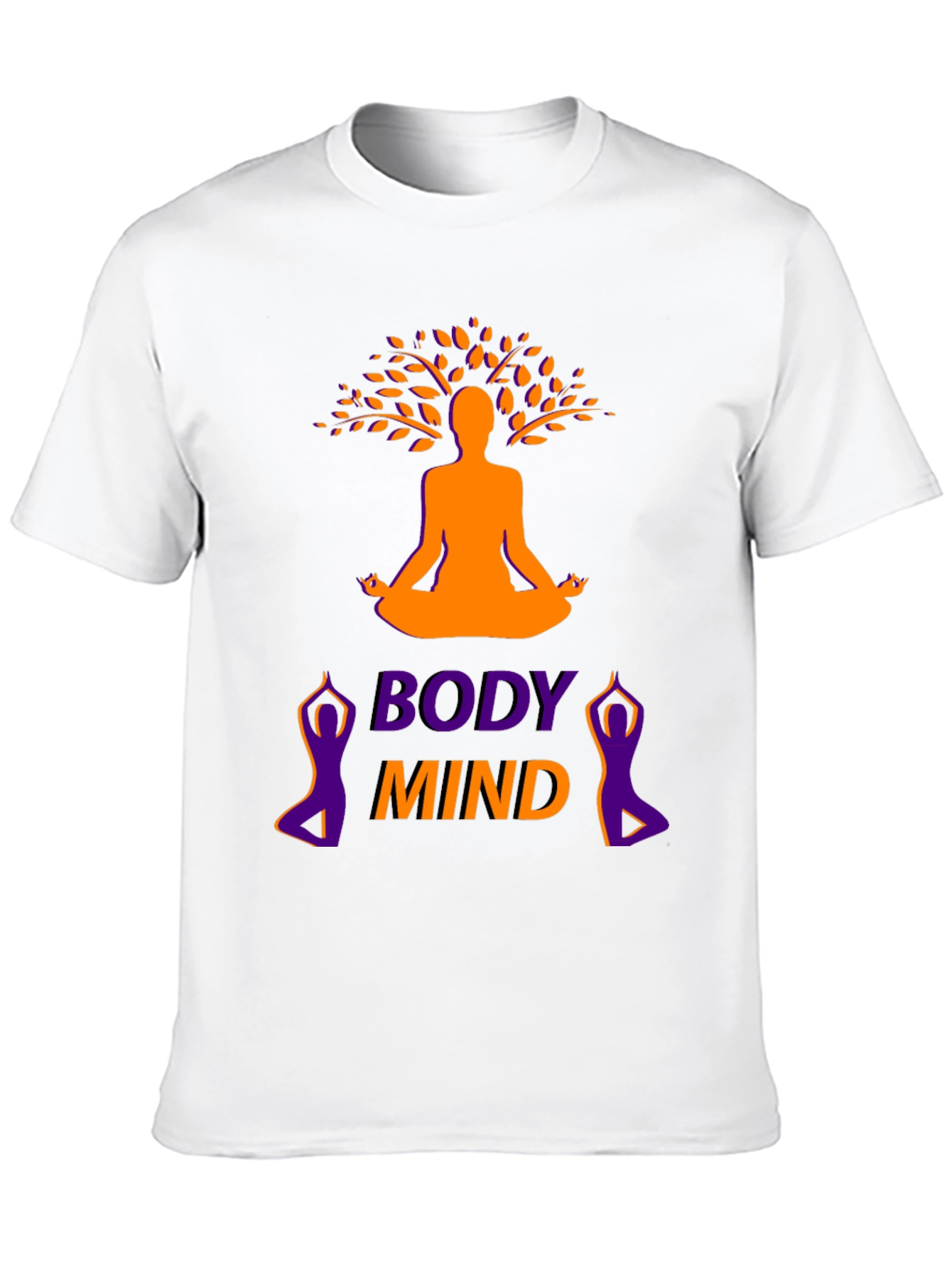 Body Mind Yoga Graphic T-Shirt