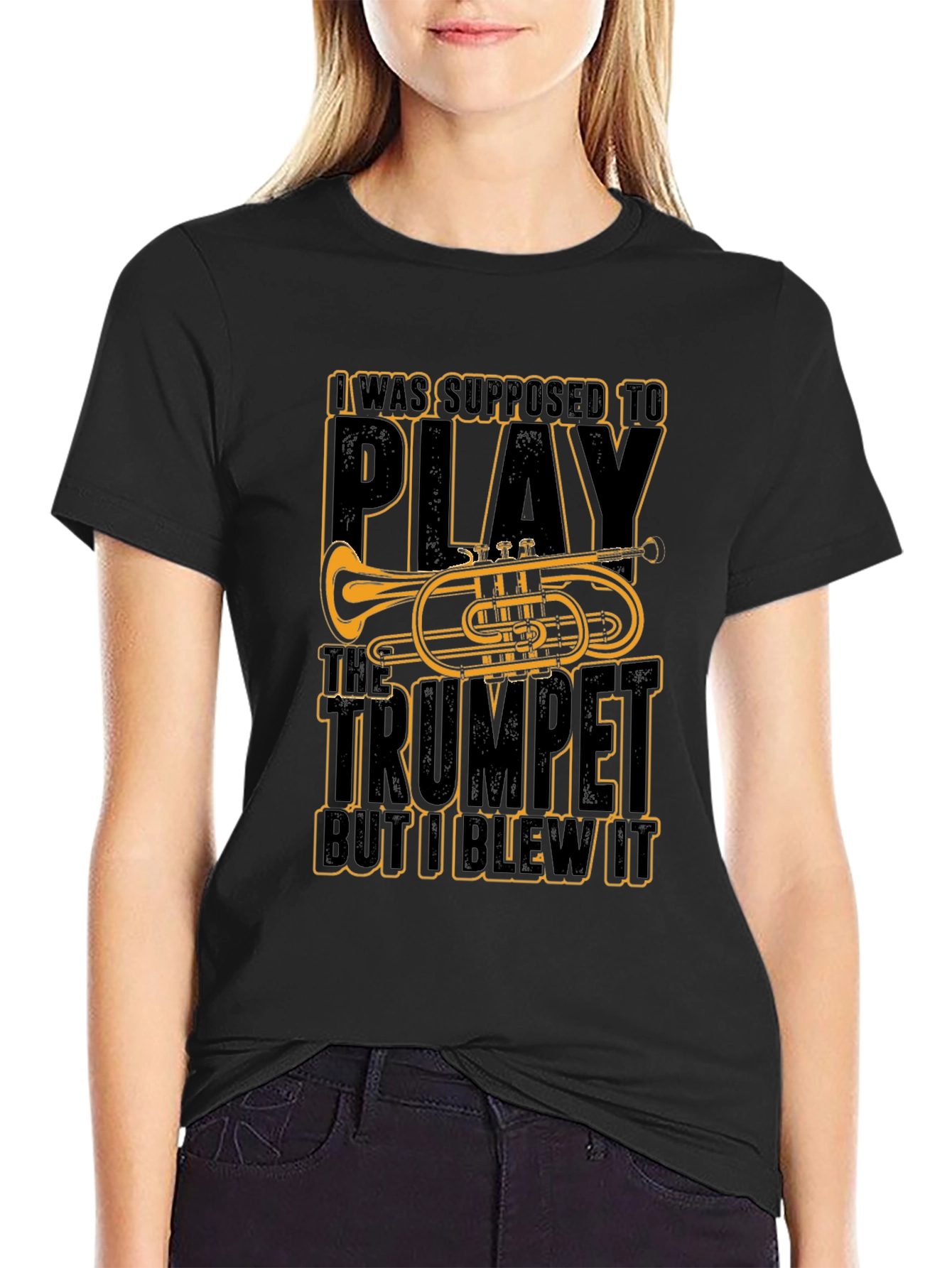 Trumpet Humor T-Shirt - I Blew It