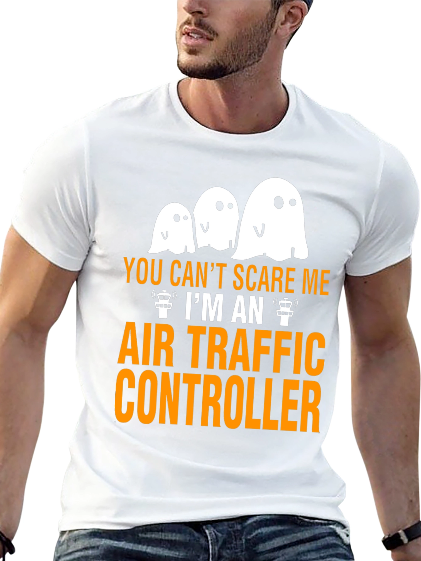 Air Traffic Controller Halloween T-Shirt