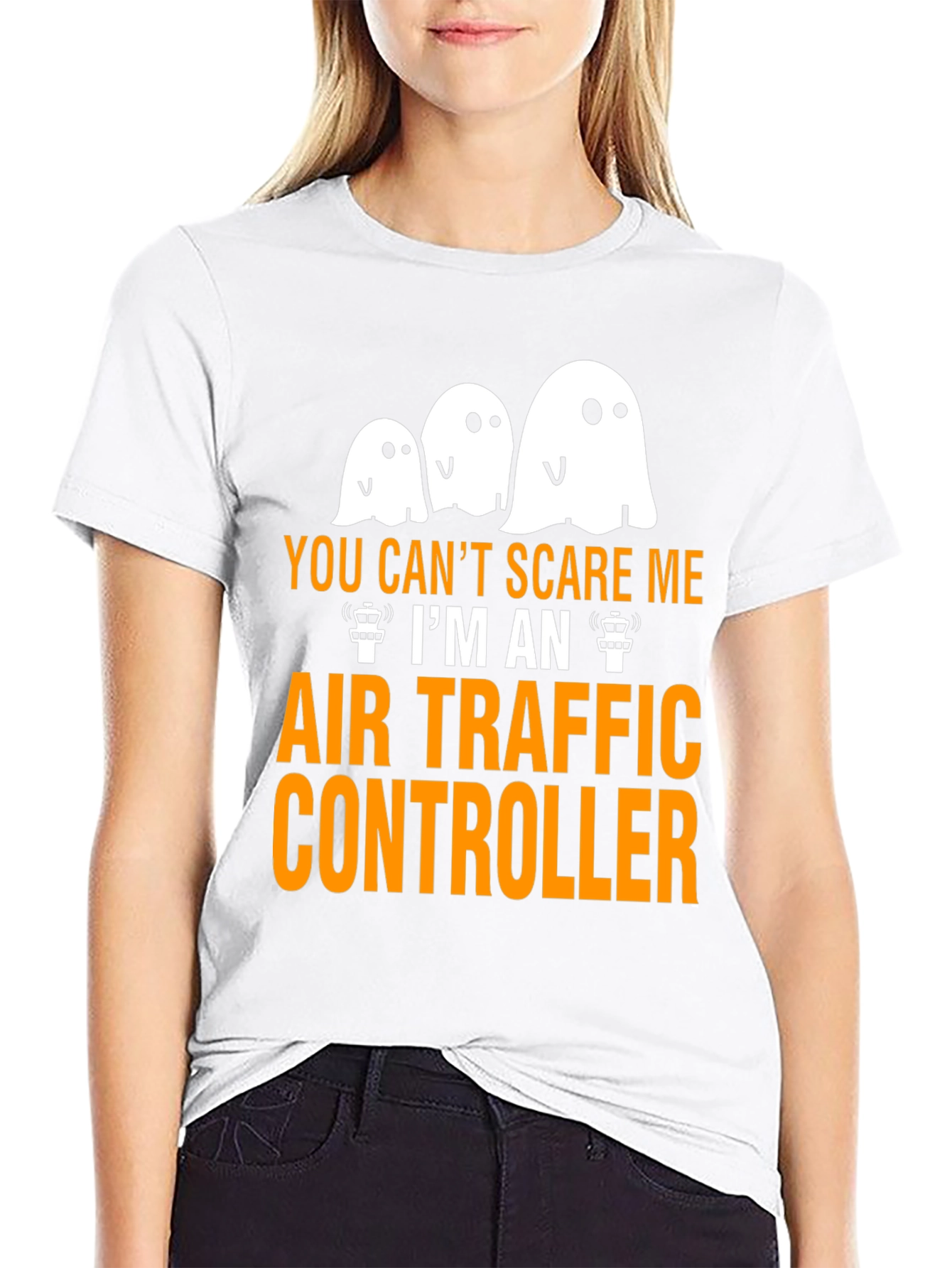 Air Traffic Controller Halloween T-Shirt