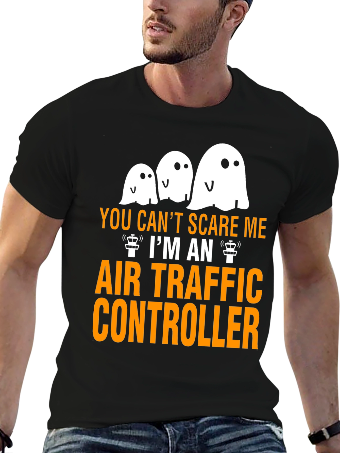 Air Traffic Controller Halloween T-Shirt