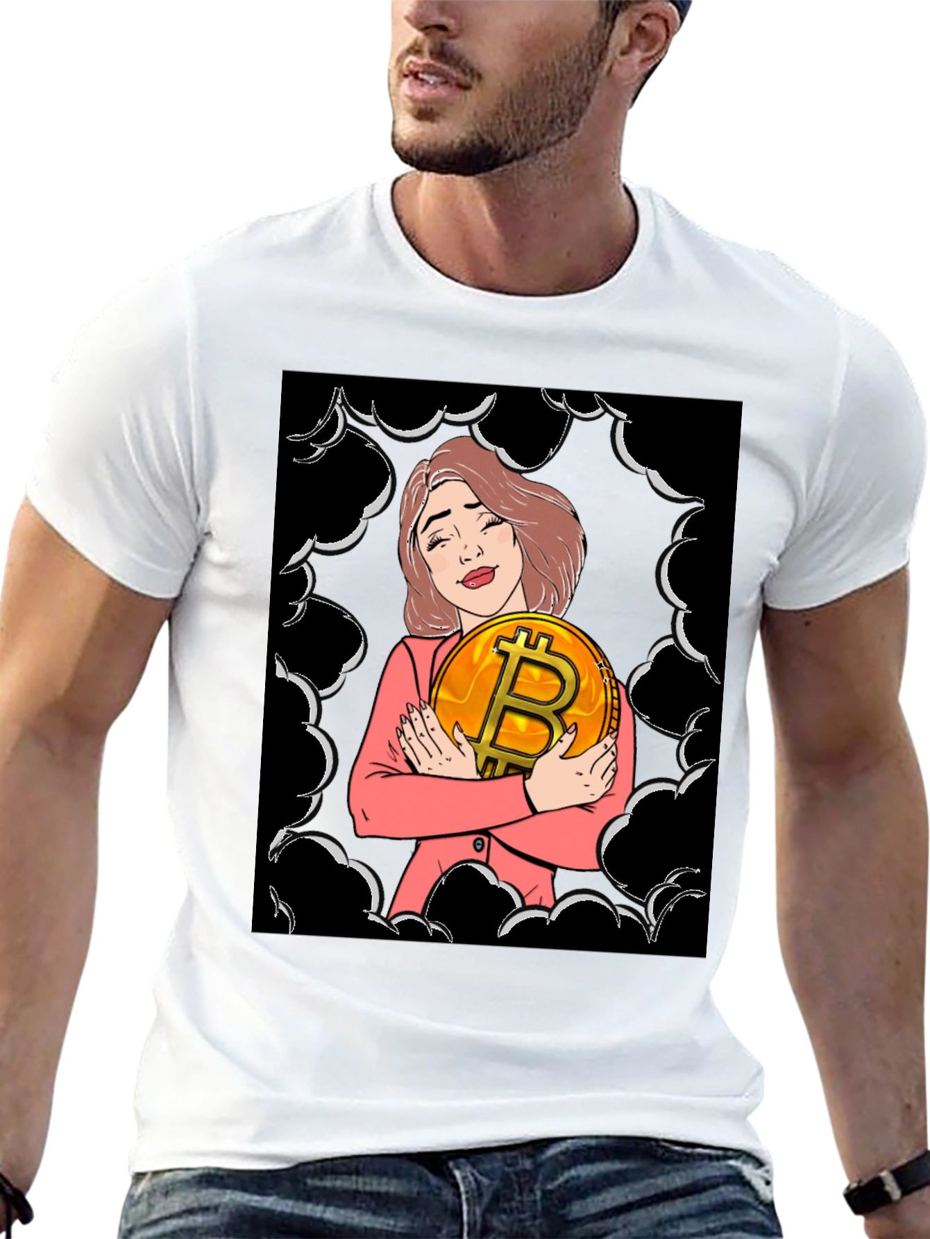 Bitcoin Girl T-Shirt - Crypto Lover Tee