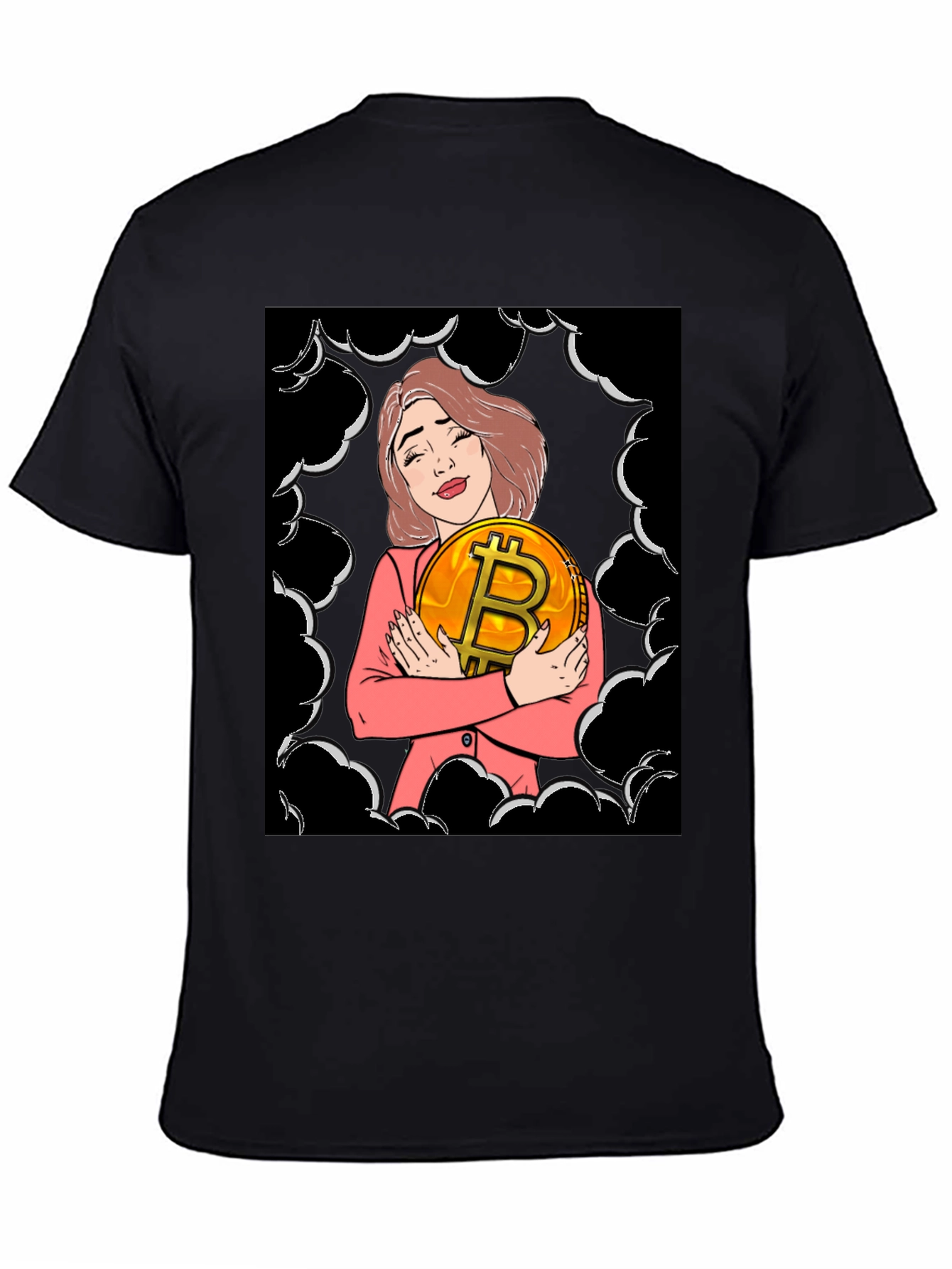 Bitcoin Girl T-Shirt - Crypto Lover Tee