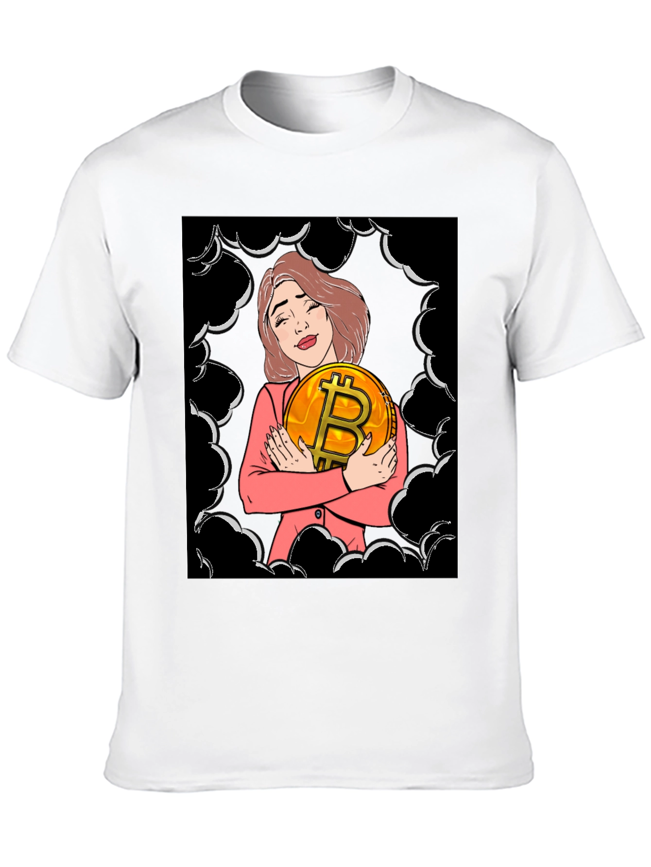 Bitcoin Girl T-Shirt - Crypto Lover Tee
