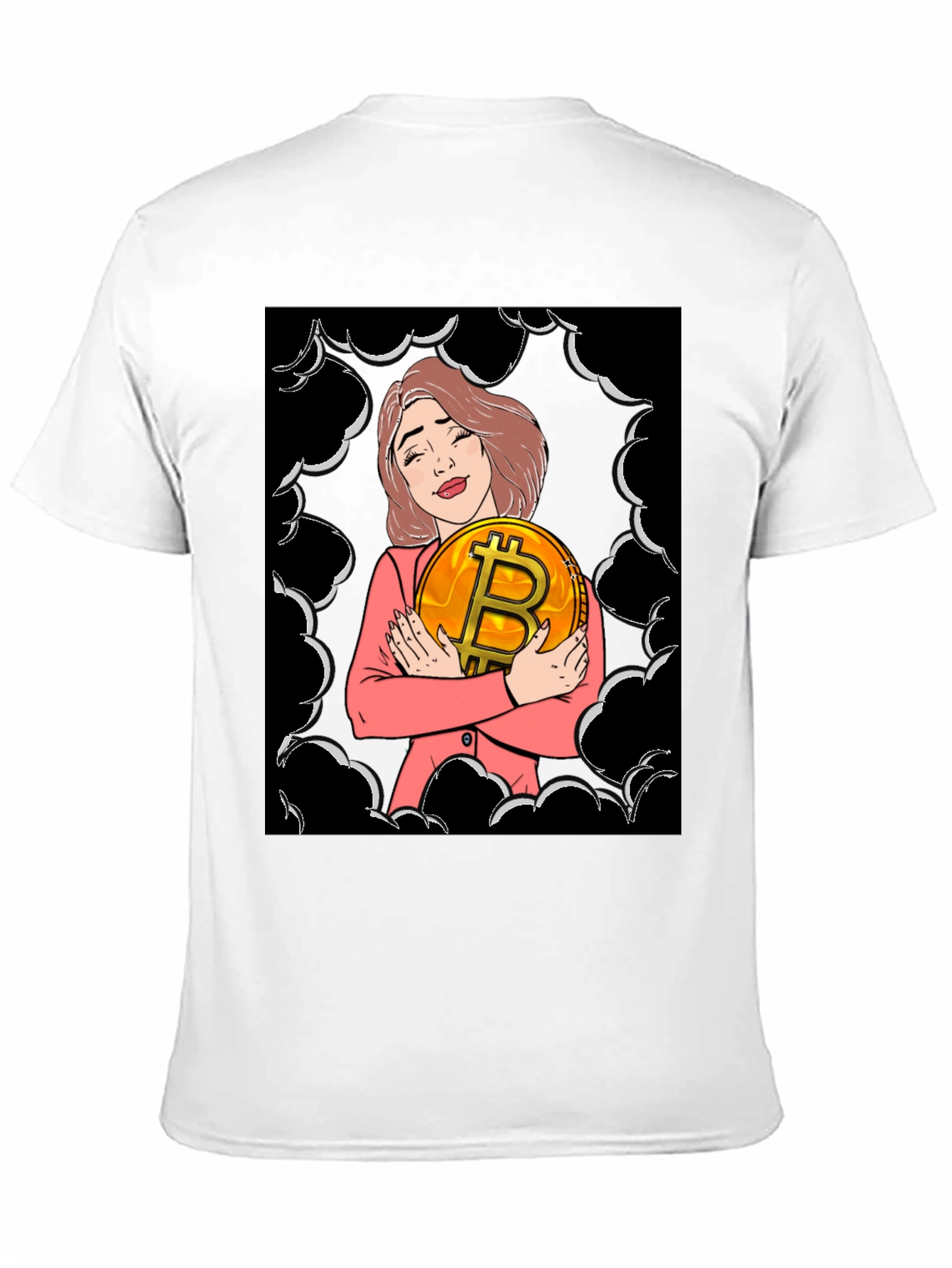 Bitcoin Girl T-Shirt - Crypto Lover Tee