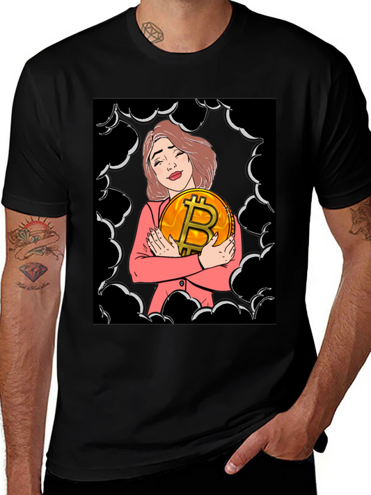 Bitcoin Girl T-Shirt - Crypto Lover Tee