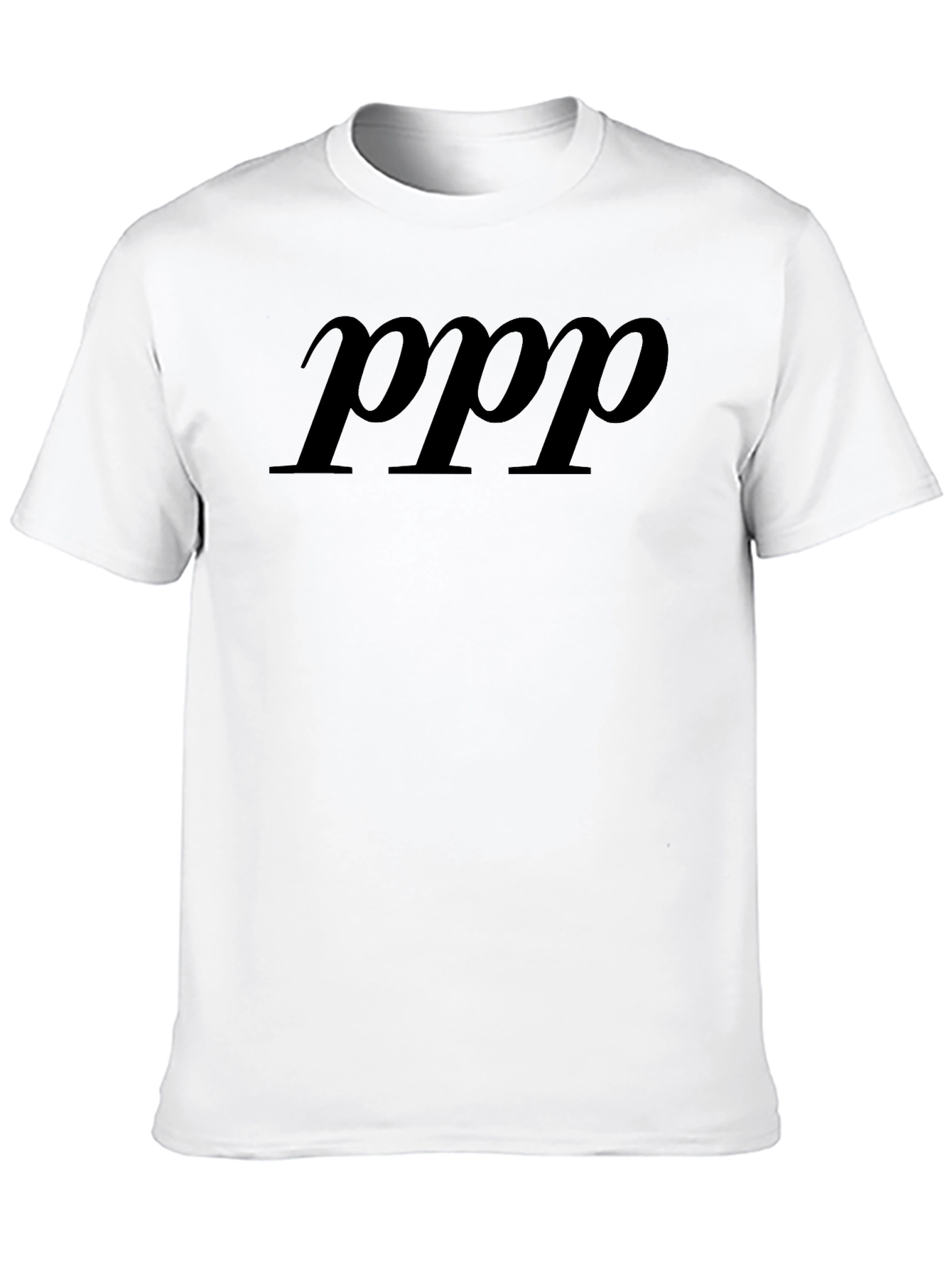 PPP Black T-Shirt - Soft Style