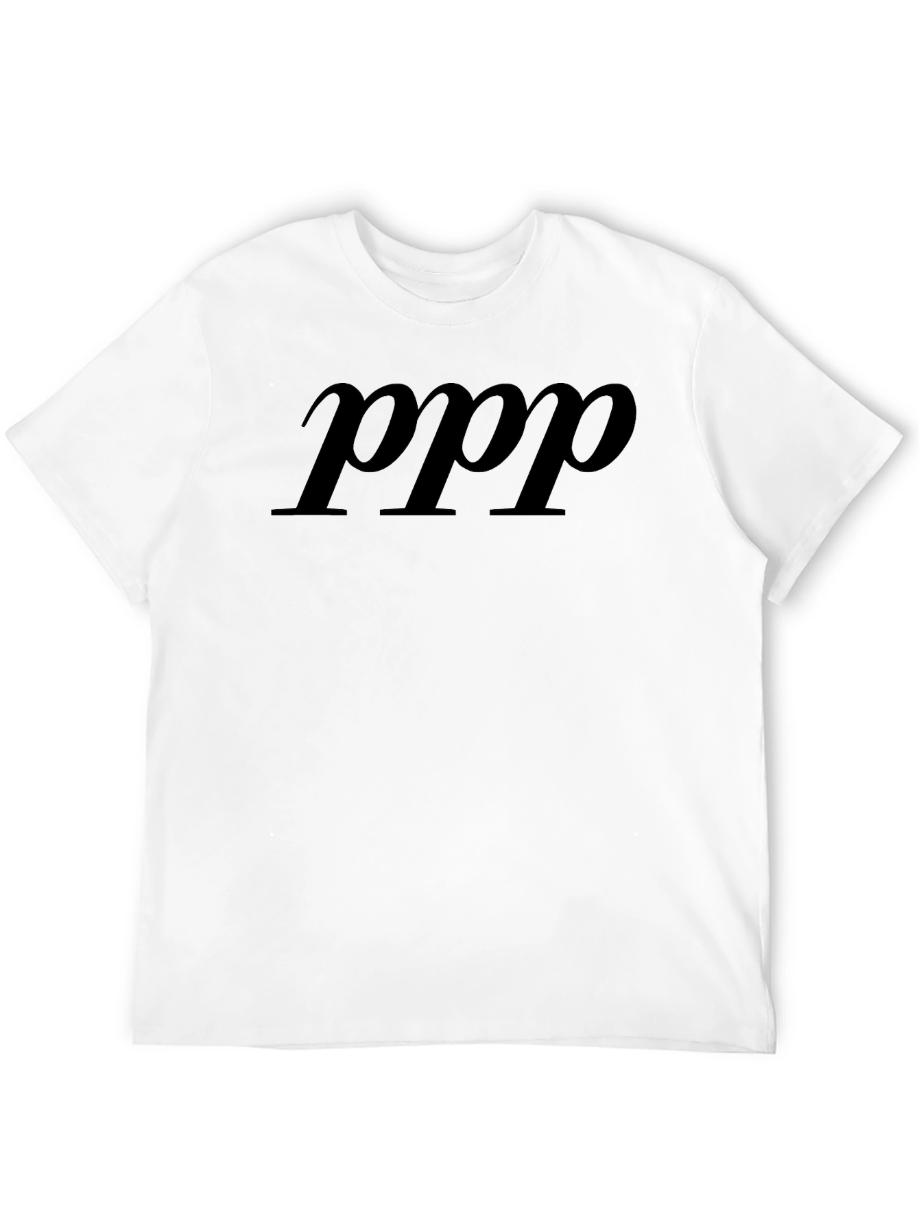 PPP Black T-Shirt - Soft Style