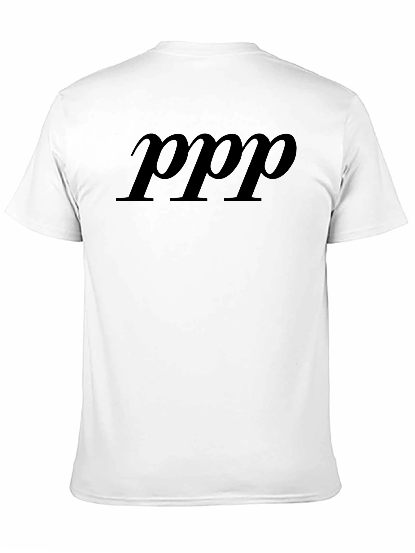 PPP Black T-Shirt - Soft Style