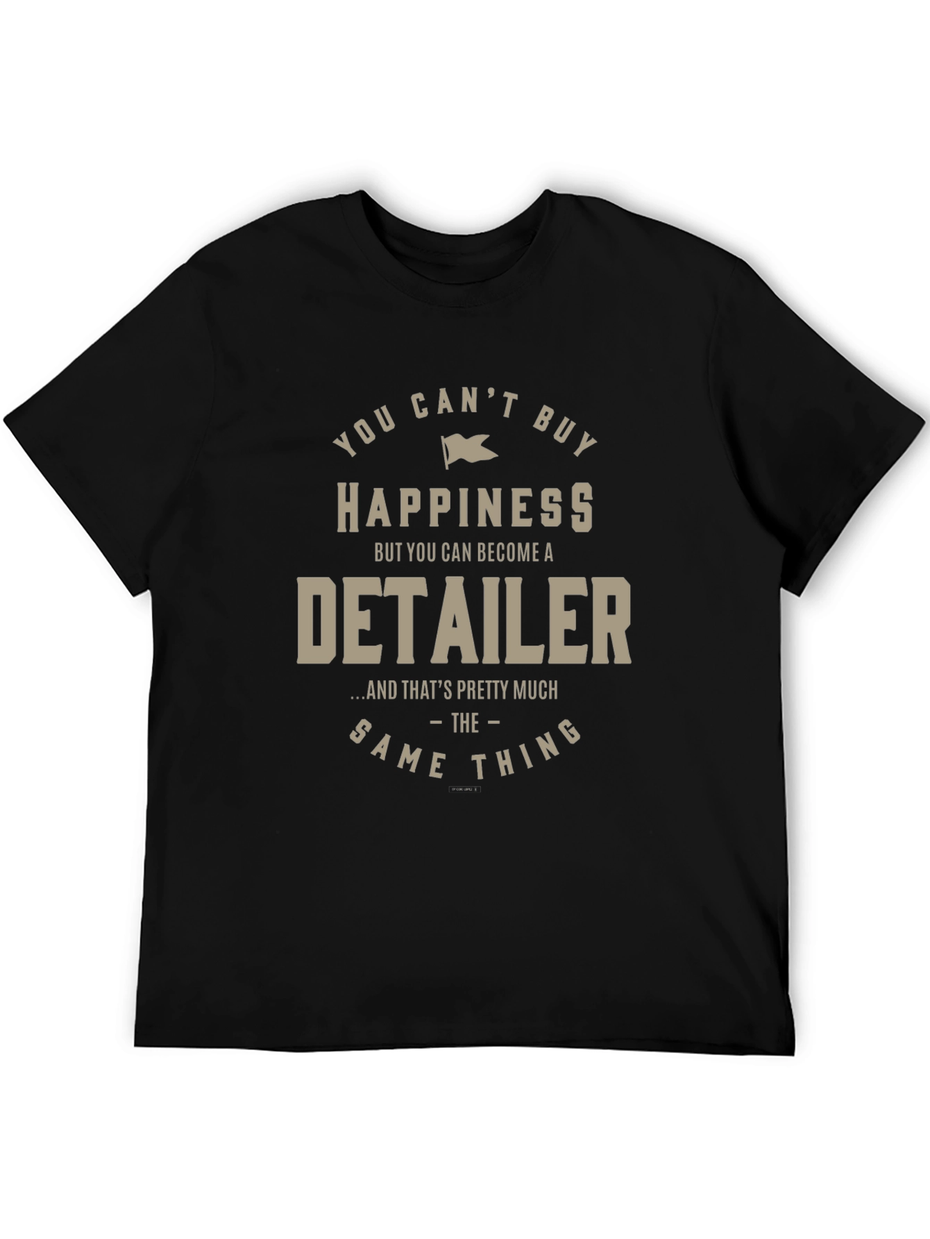 Detailer Happiness T-Shirt - Black