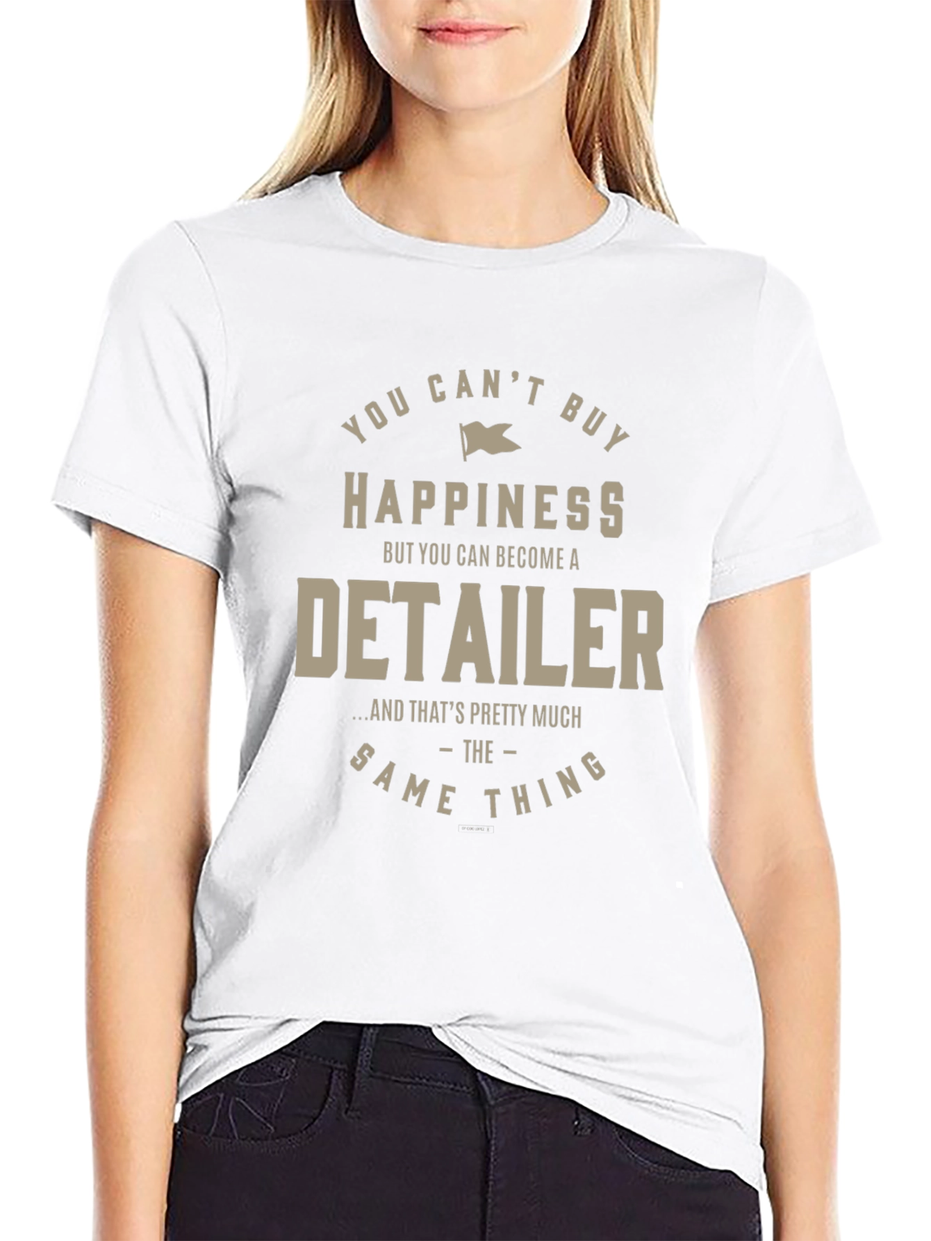 Detailer Happiness T-Shirt - Black