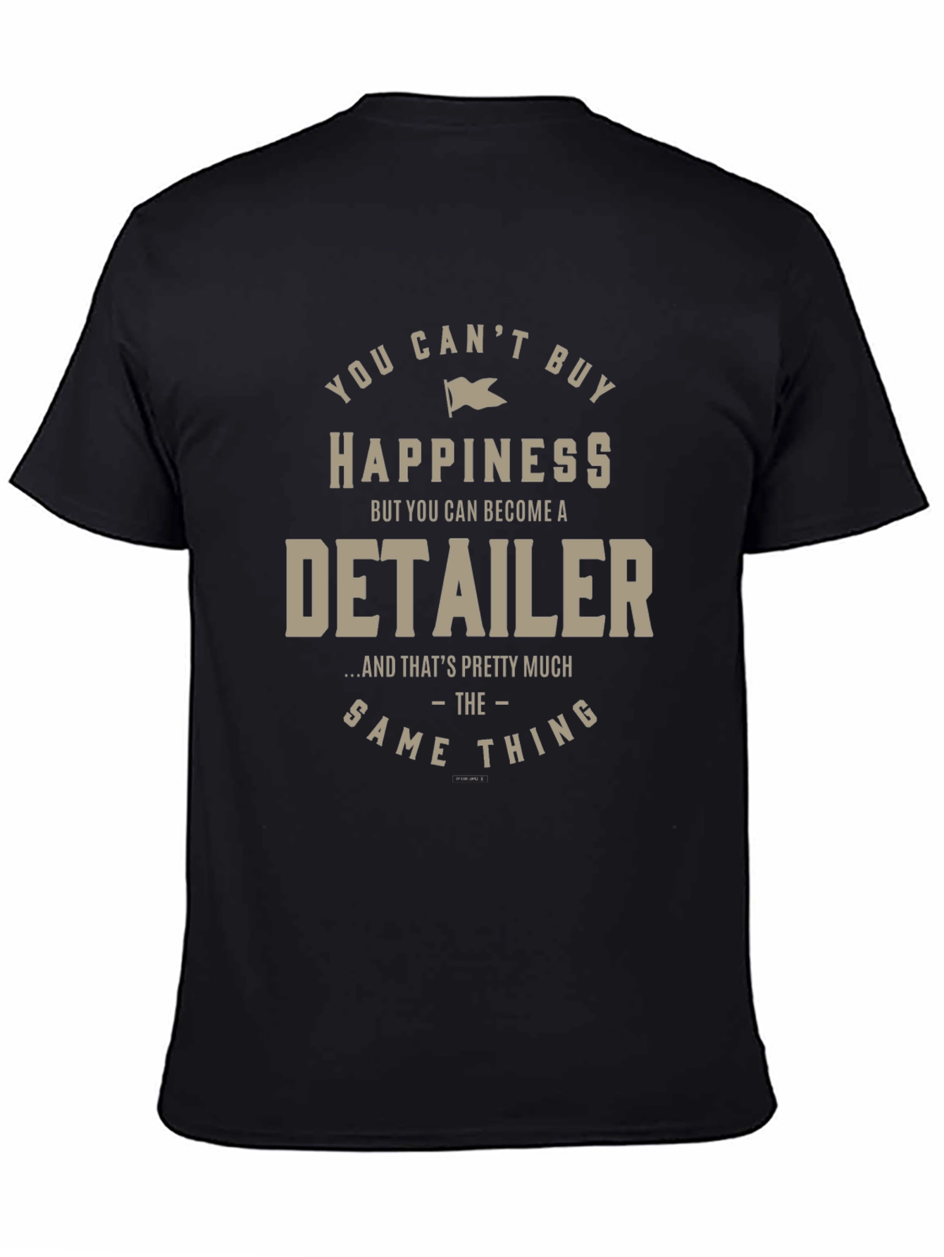 Detailer Happiness T-Shirt - Black
