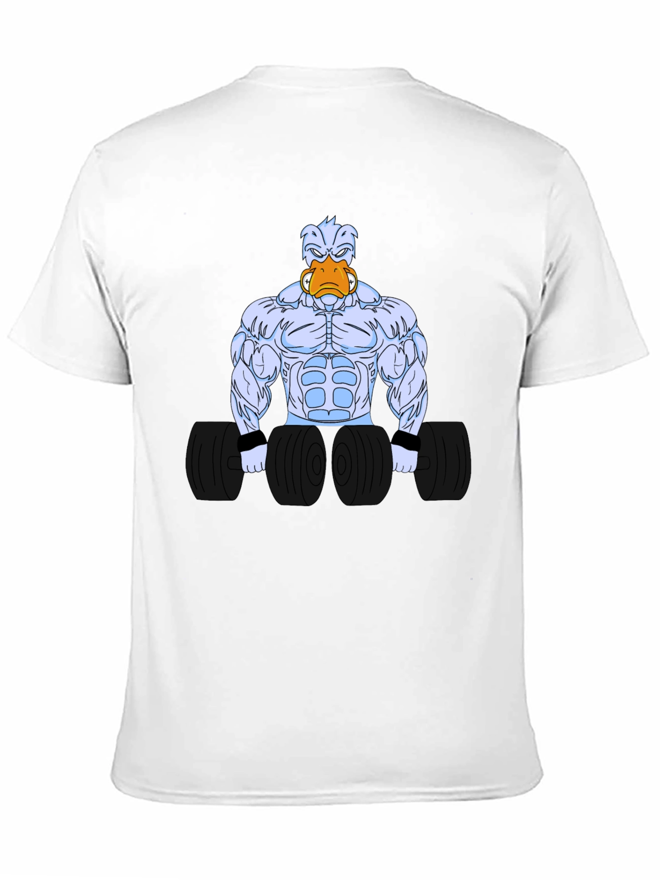 Muscle Duck Lifting Weights T-Shirt
