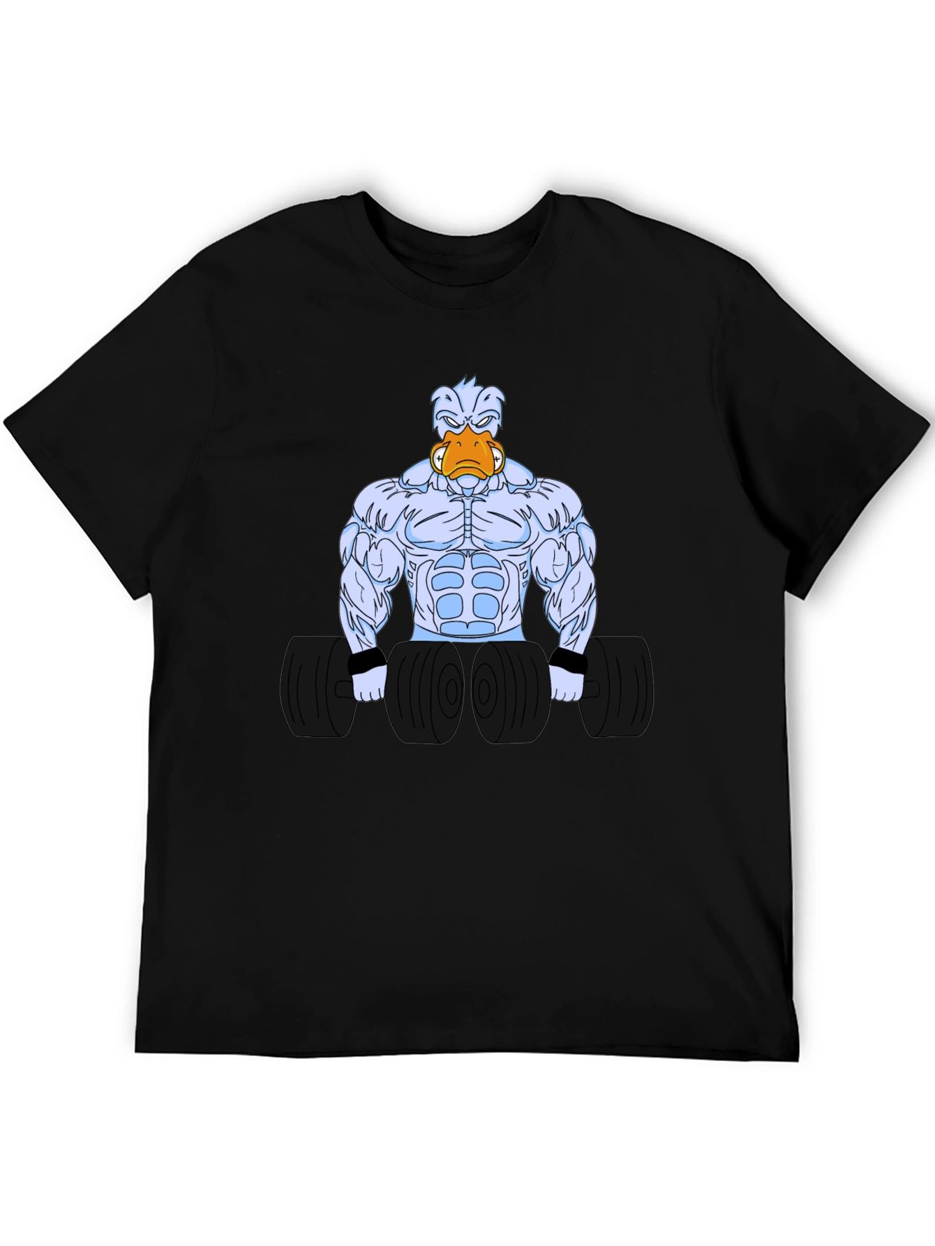 Muscle Duck Lifting Weights T-Shirt