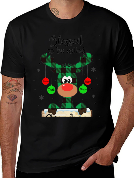 Festive Reindeer Christmas T-Shirt