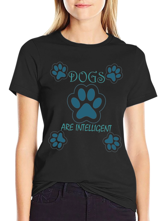 Dogs Are Intelligent Graphic Tee