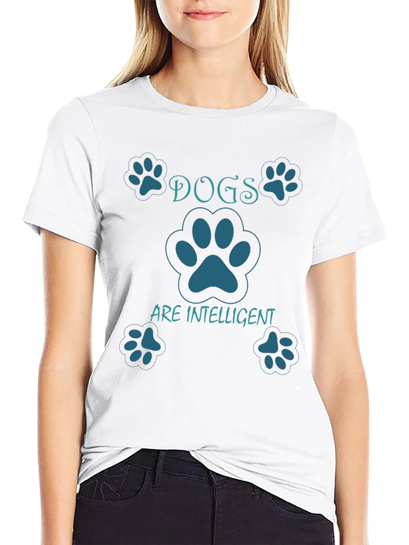 Dogs Are Intelligent Graphic Tee