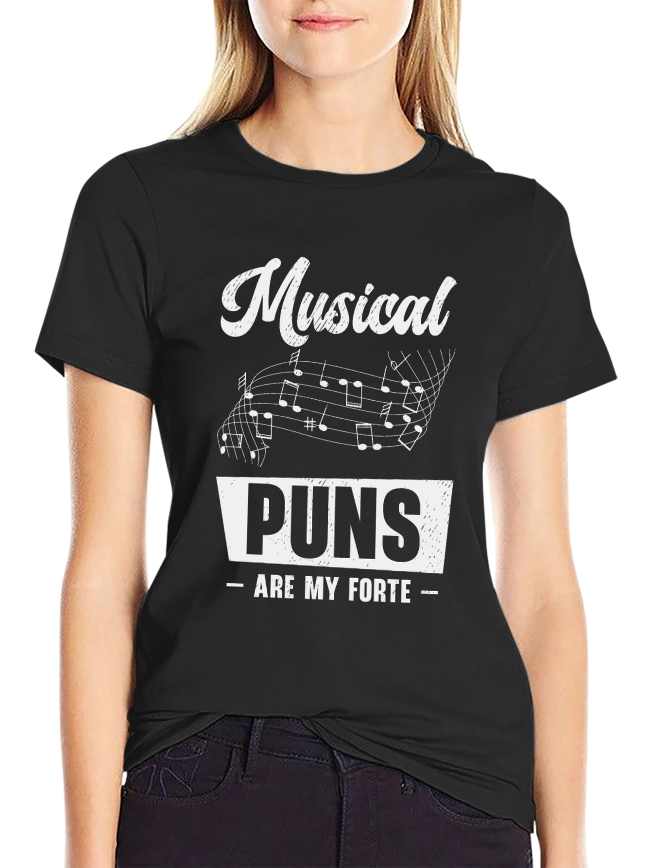 Musical Puns T-Shirt: My Forte!